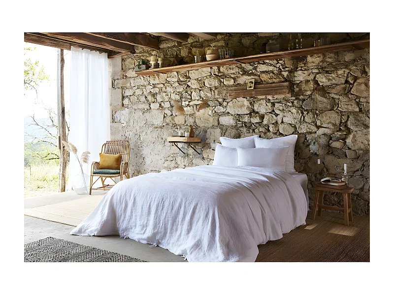 Housse de couette "Soline" toutes dimensions Lin lavé