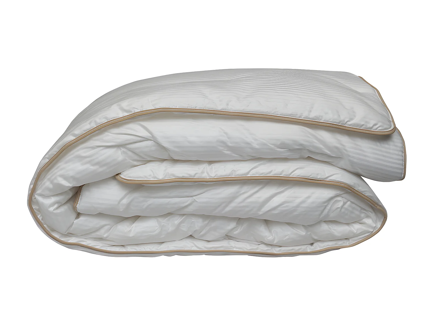 Couette "Fjord Grand Hotel" Chaude Satin de coton rayé Lestra