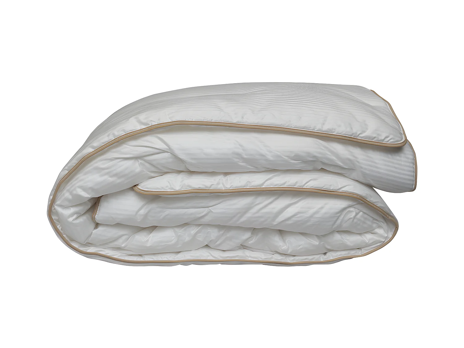 Couette "Fjord Grand Hotel" Chaude Satin de coton rayé Lestra