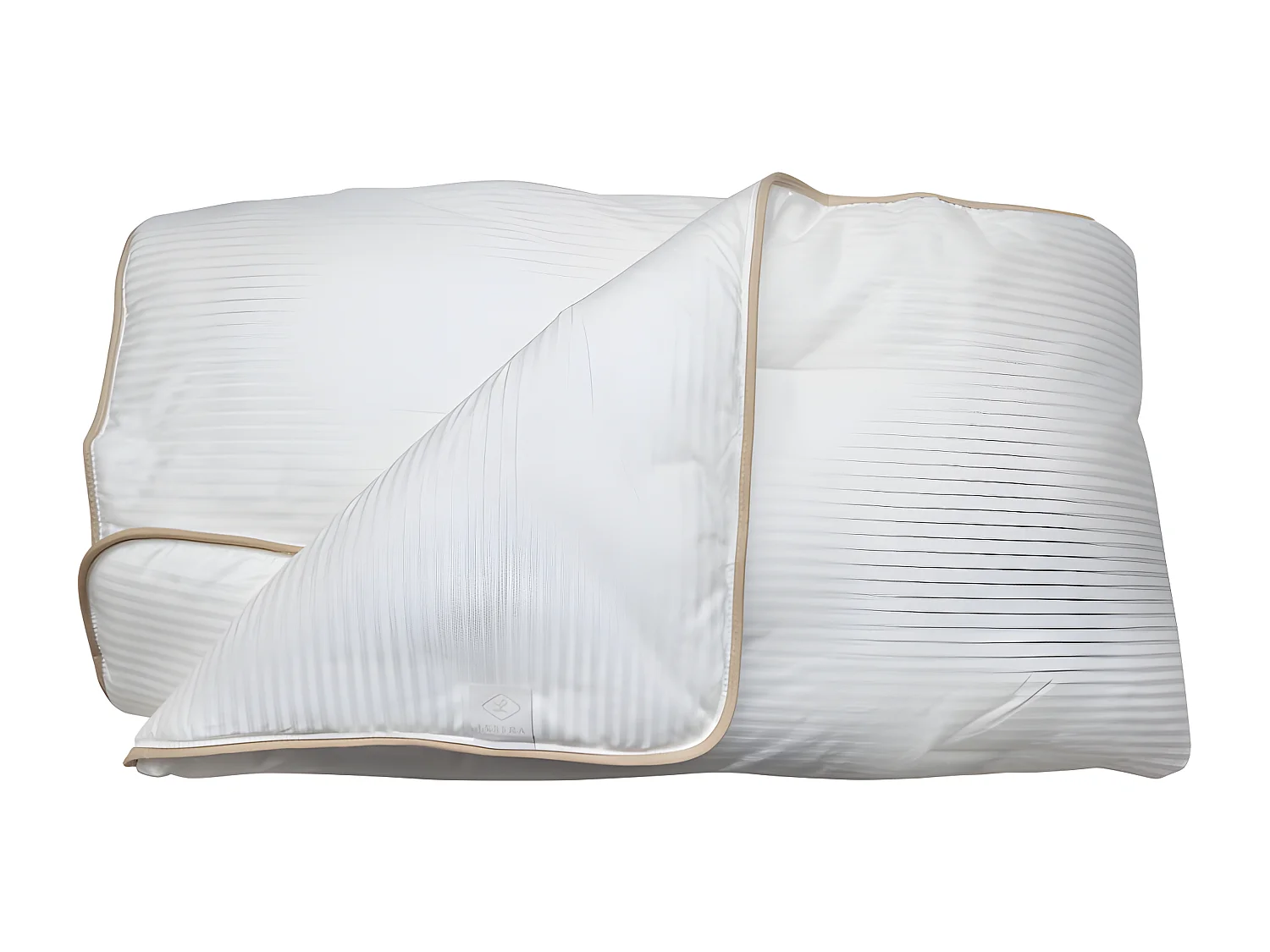 Couette "Fjord Grand Hotel" Chaude Satin de coton rayé Lestra