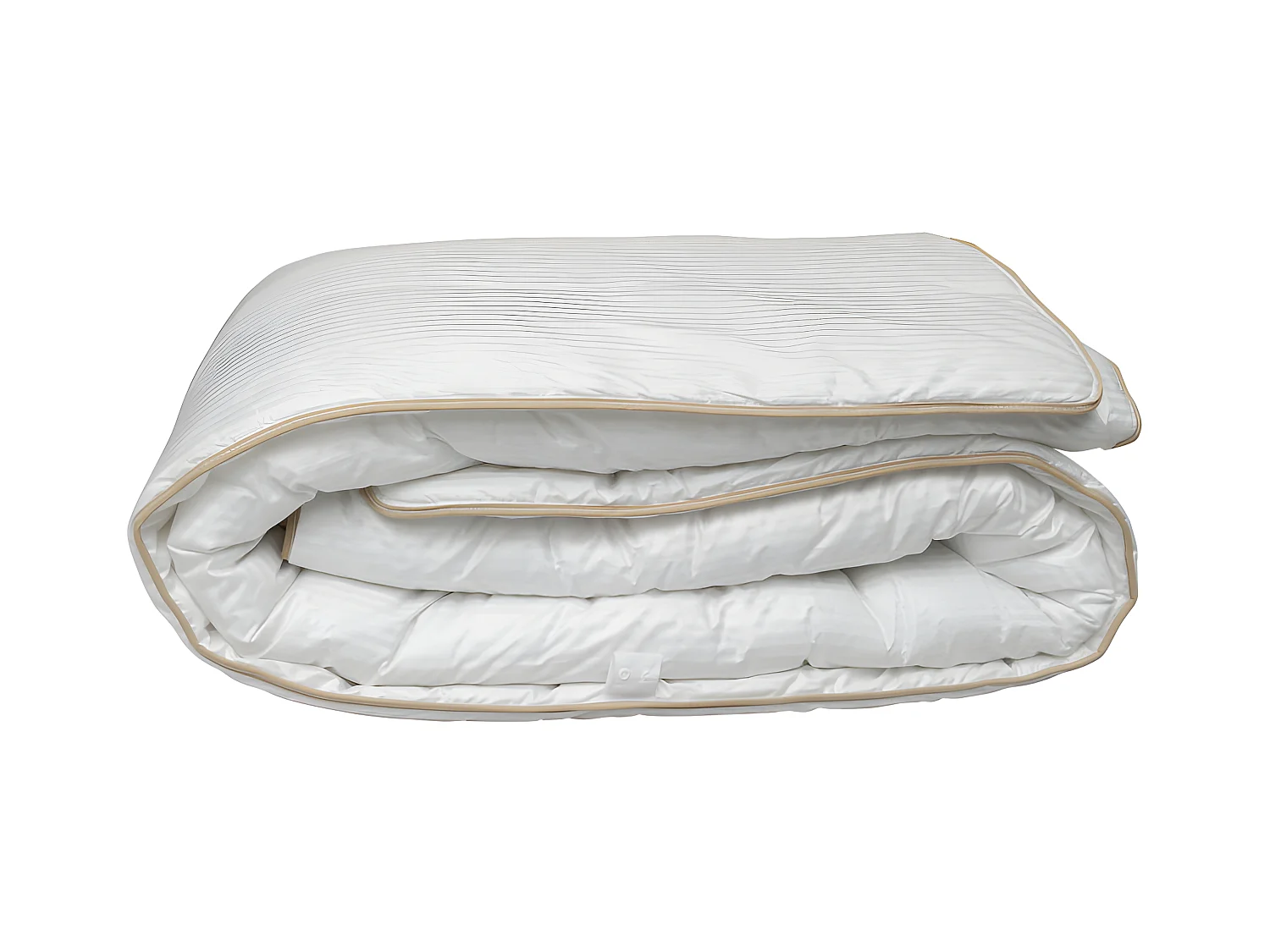 Couette "Fjord Grand Hotel" Légère Jumelable Satin de coton rayé Lestra