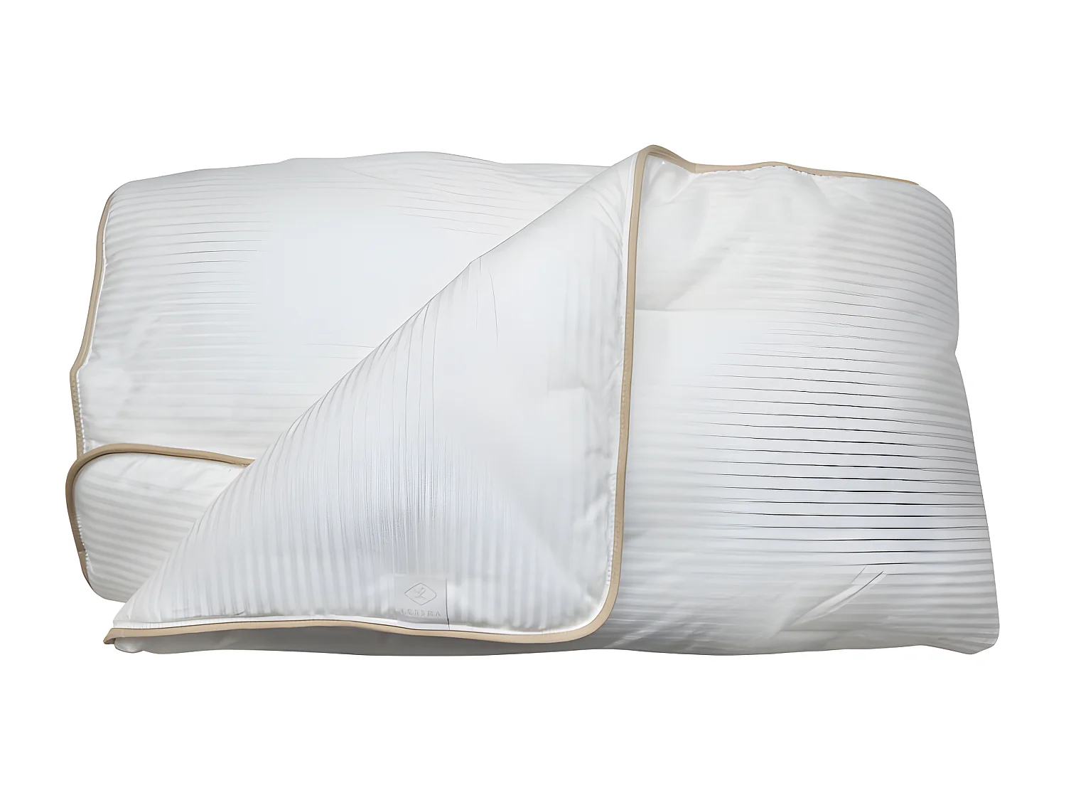 Couette "Fjord Grand Hotel" Chaude Satin de coton rayé Lestra