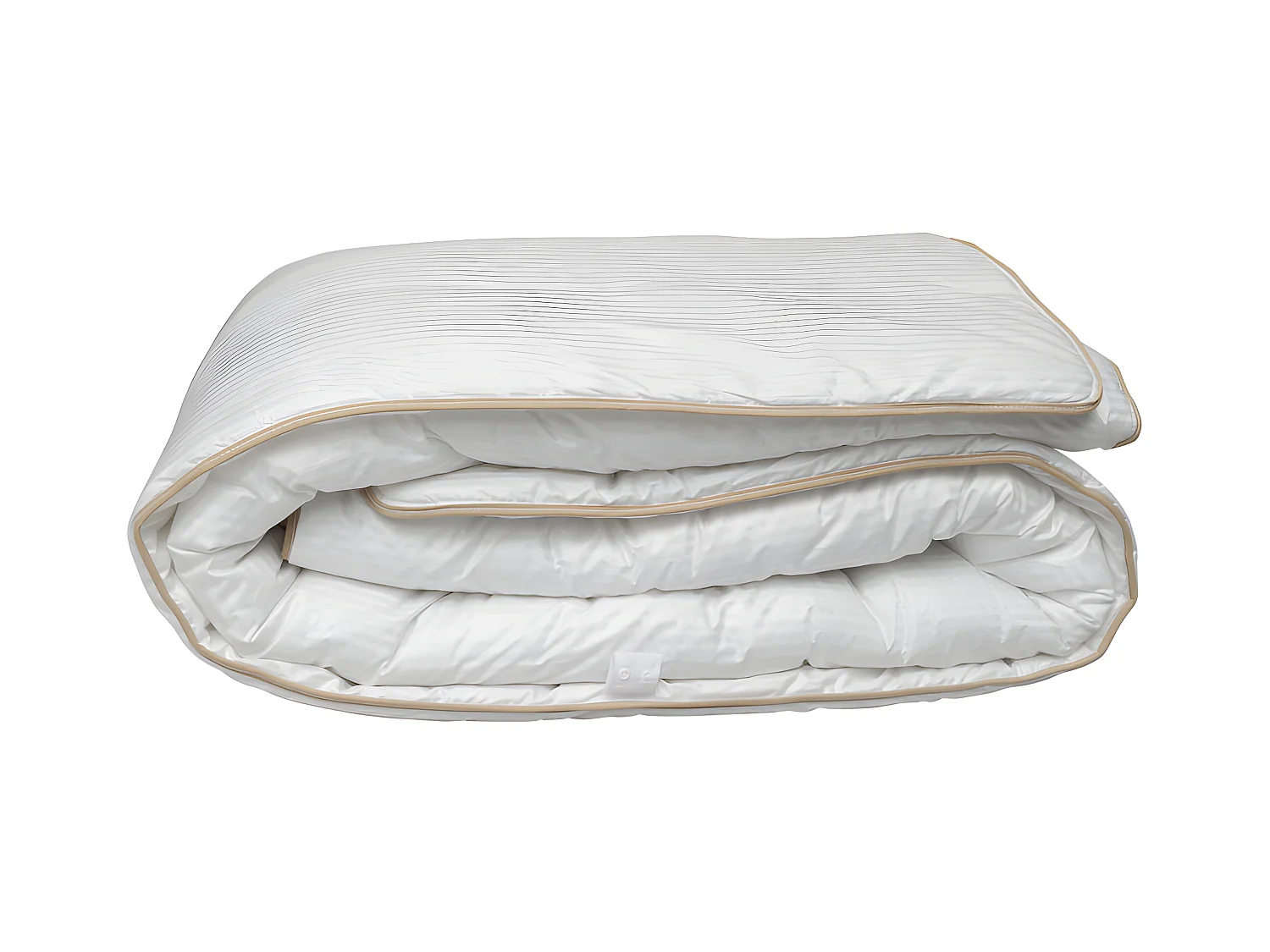 Couette "Fjord Grand Hotel" Légère Jumelable Satin de coton rayé Lestra