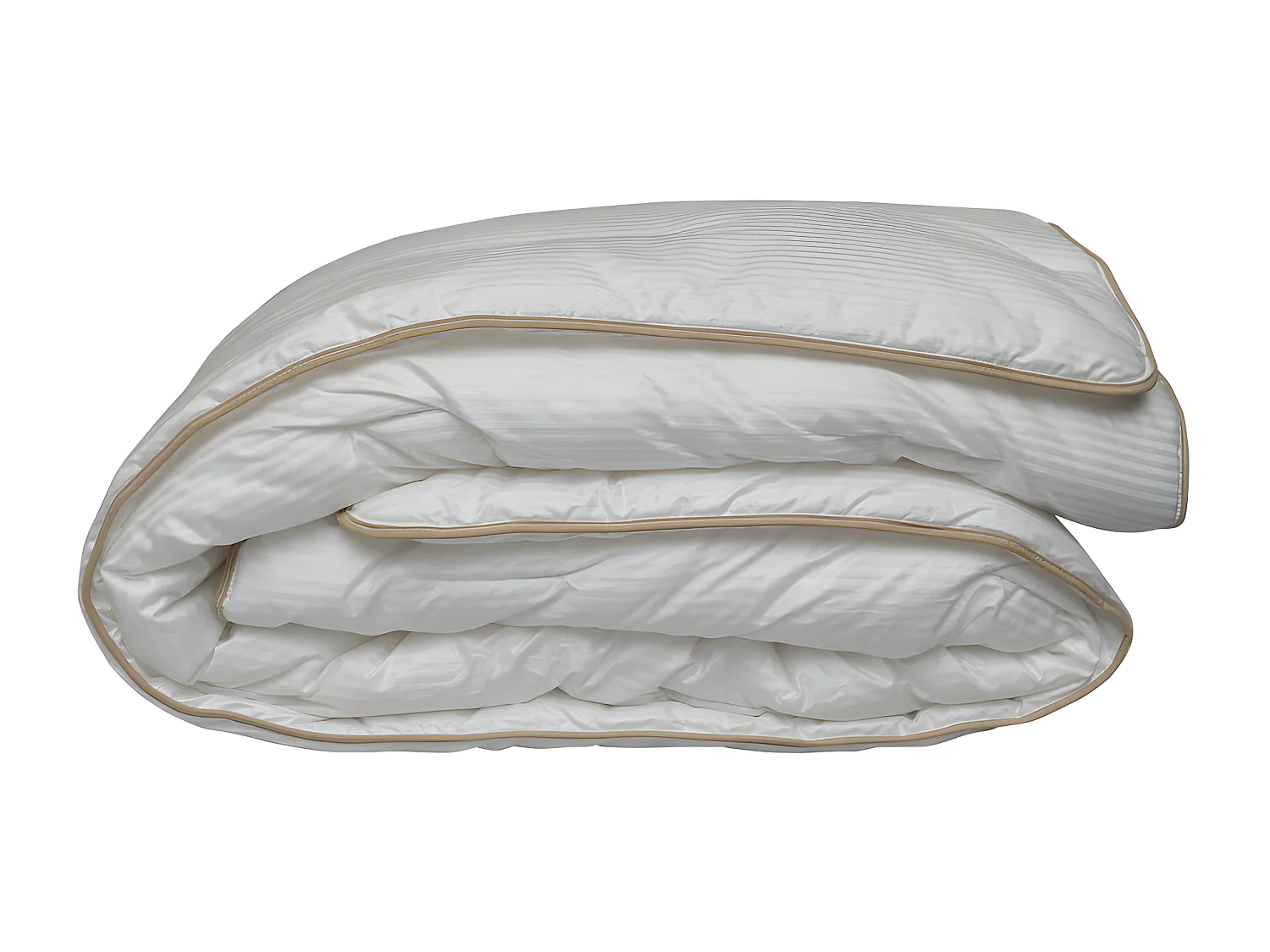 Couette "Fjord Grand Hotel" Chaude Satin de coton rayé Lestra