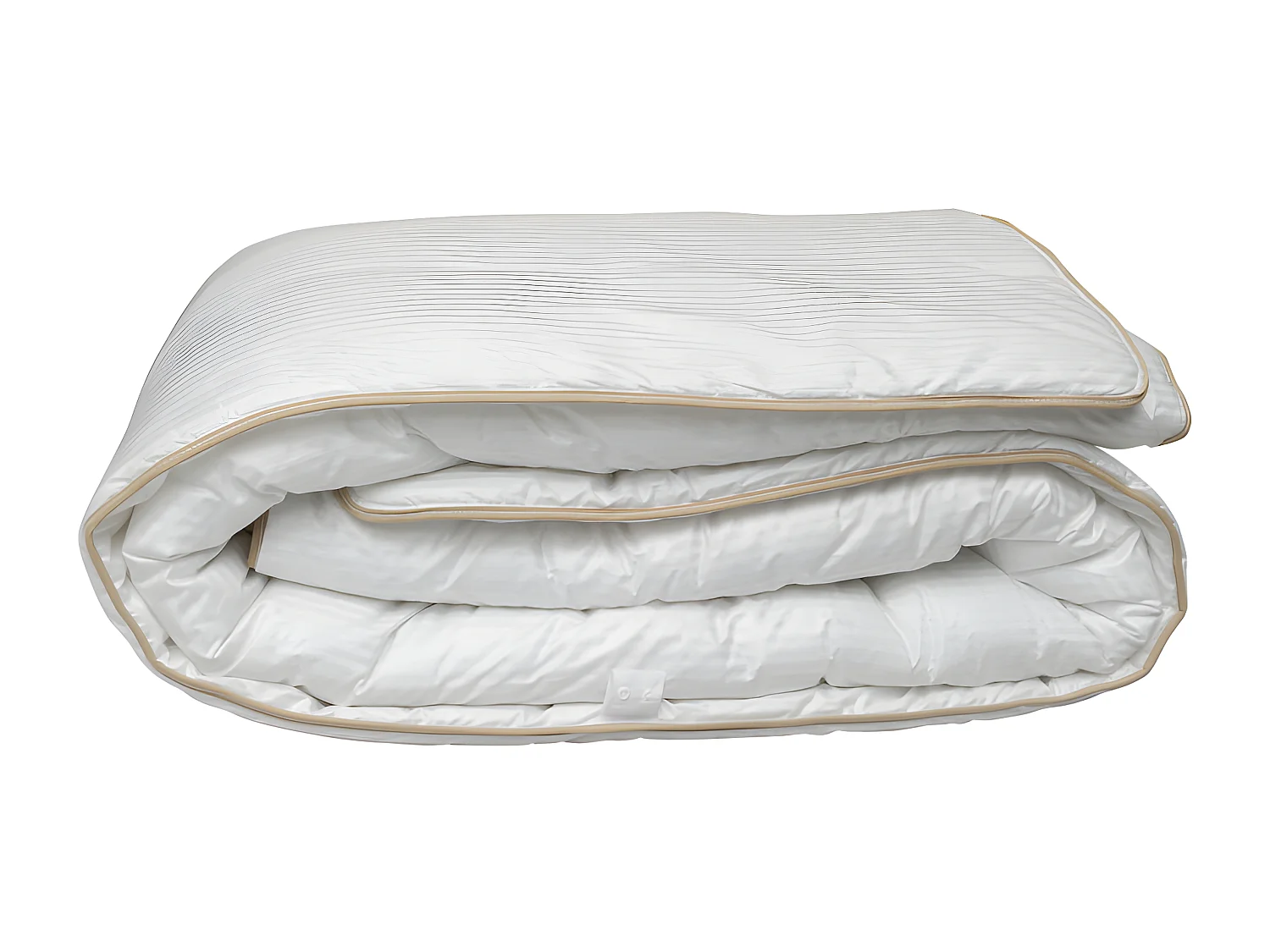 Couette "Fjord Grand Hotel" Légère Jumelable Satin de coton rayé Lestra