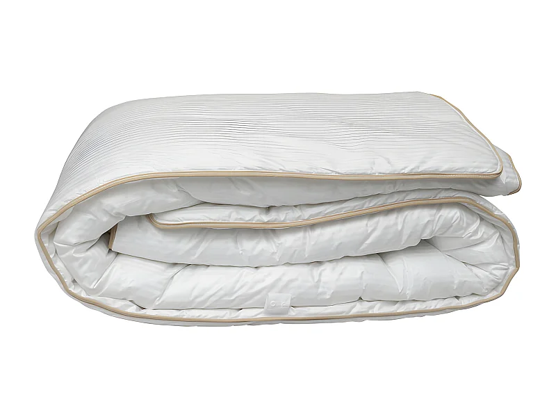 Couette "Fjord Grand Hotel" Légère Jumelable Satin de coton rayé Lestra