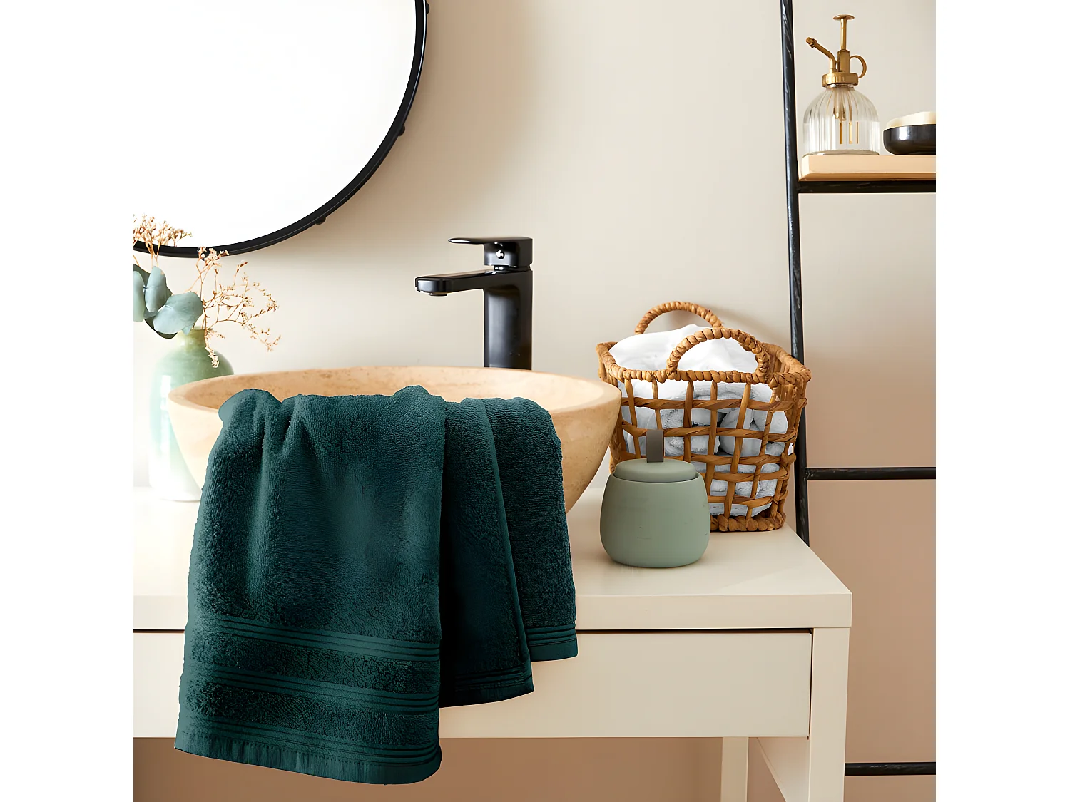 Serviette de toilette "Spa" 50 x 100 cm / 400 gr/m²