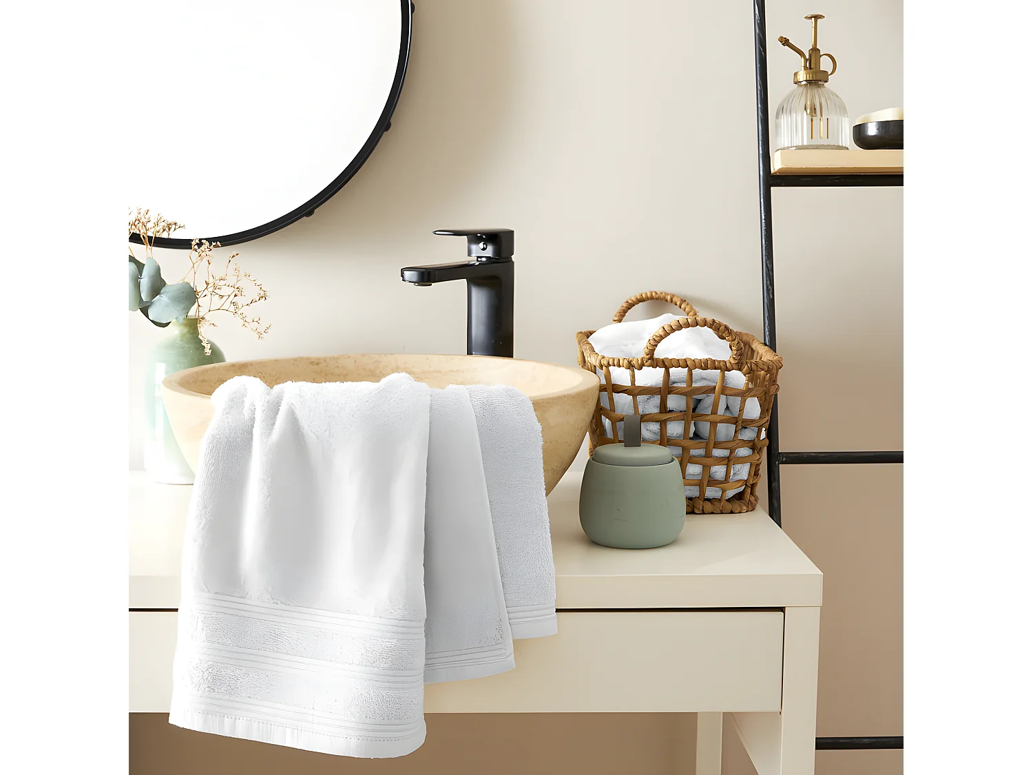 Serviette de toilette "Spa" 50 x 100 cm / 400 gr/m²