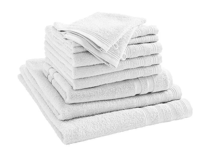 Pack complet 10 pièces "Spa" salle de bain / 400 gr/m²