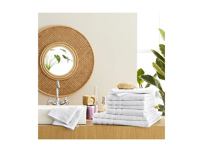 Pack complet 10 pièces "Spa" salle de bain / 400 gr/m²