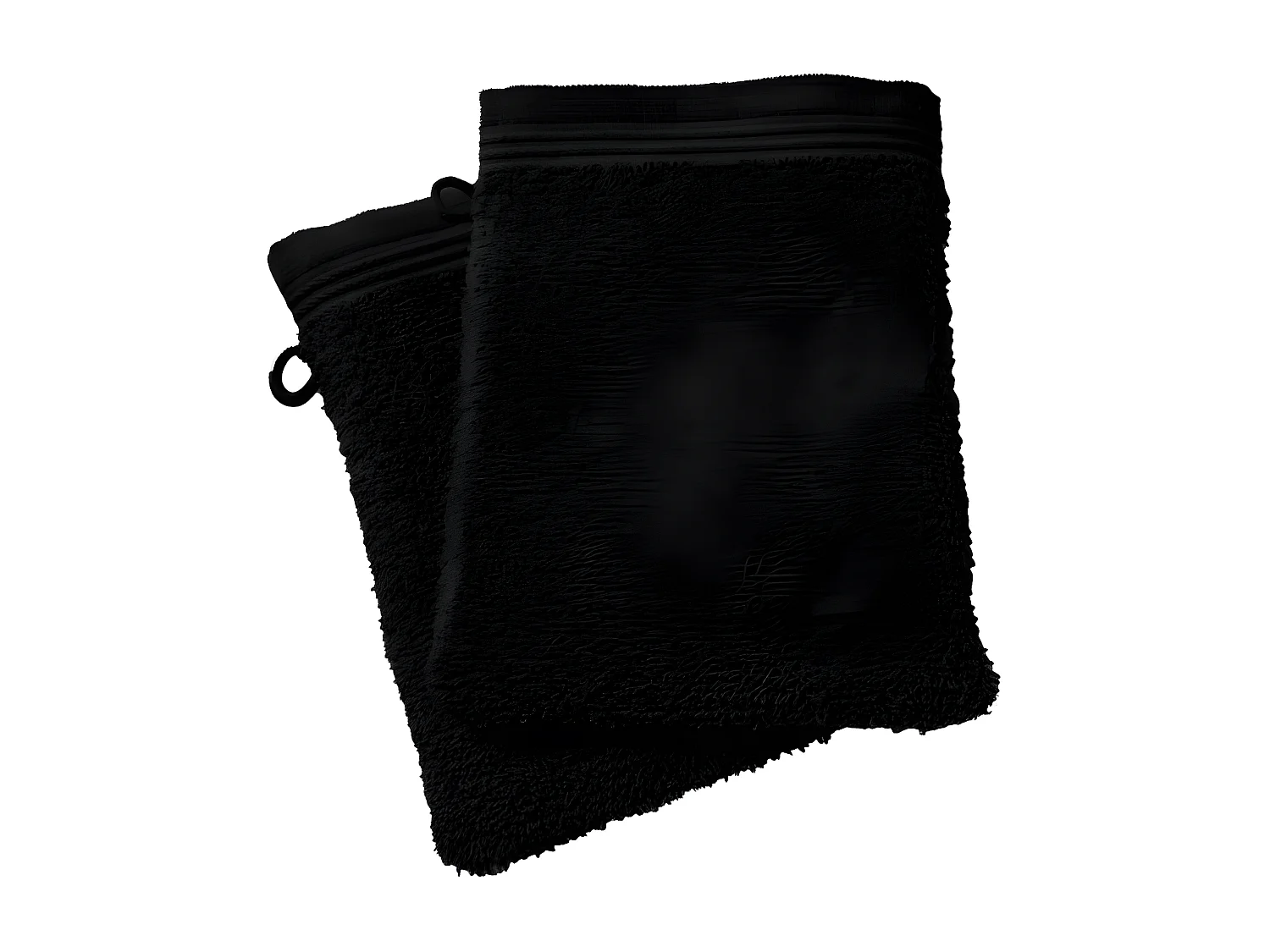Lot de 2 gants de toilette "Spa" 15 x 21 cm / 400 gr/m² - Couleur: "Spa" Truffe