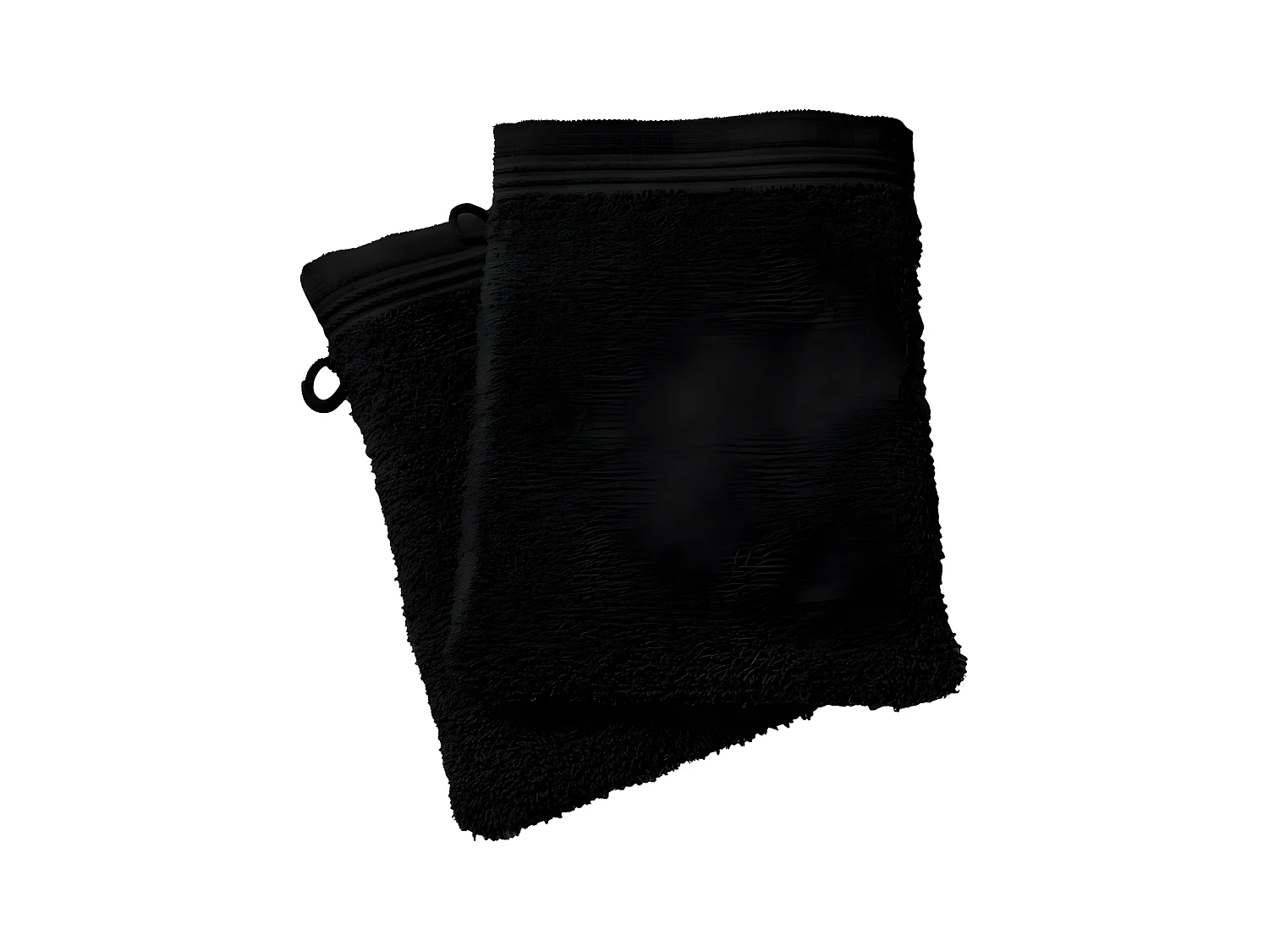 Lot de 2 gants de toilette "Spa" 15 x 21 cm / 400 gr/m² - Couleur: "Spa" Truffe