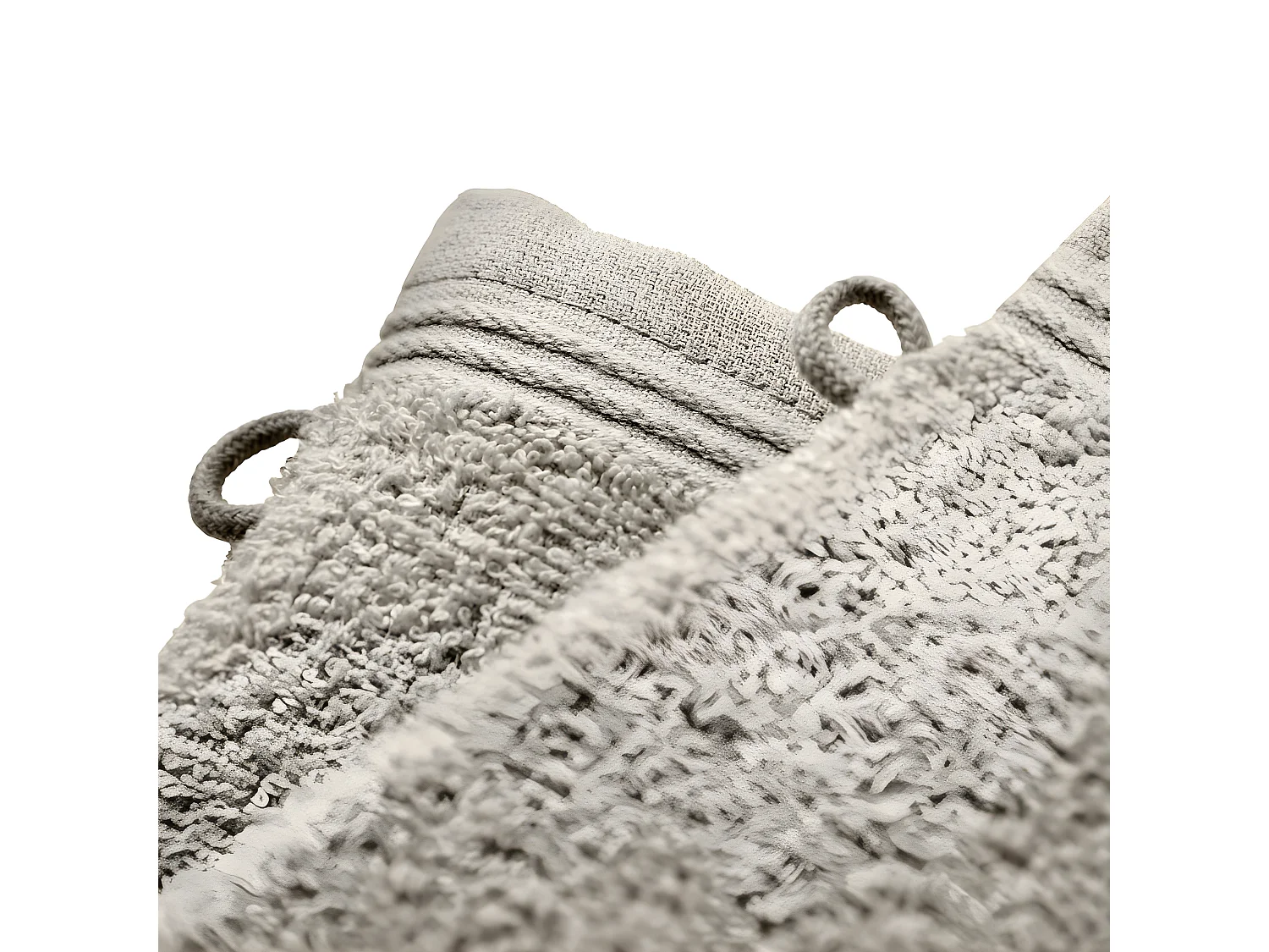 Lot de 2 gants de toilette "Spa" 15 x 21 cm / 400 gr/m² - Couleur: "Spa" Sable