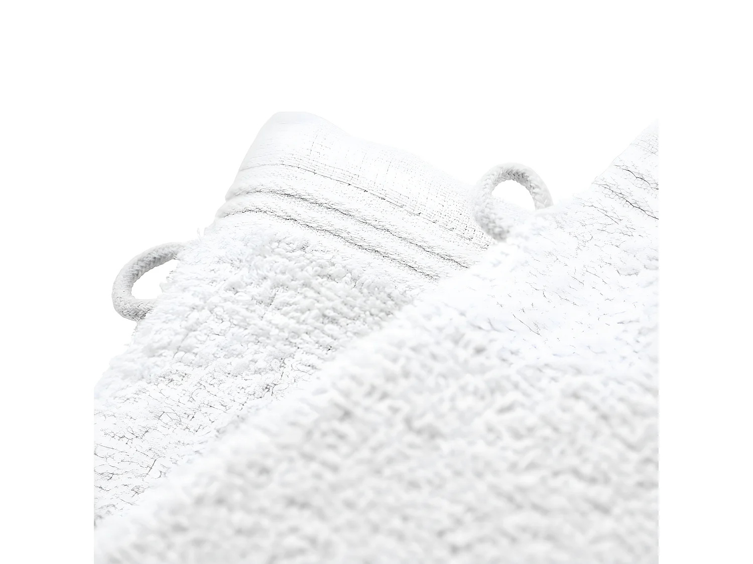 Lot de 2 gants de toilette "Spa" 15 x 21 cm / 400 gr/m² - Couleur: "Spa" Neige