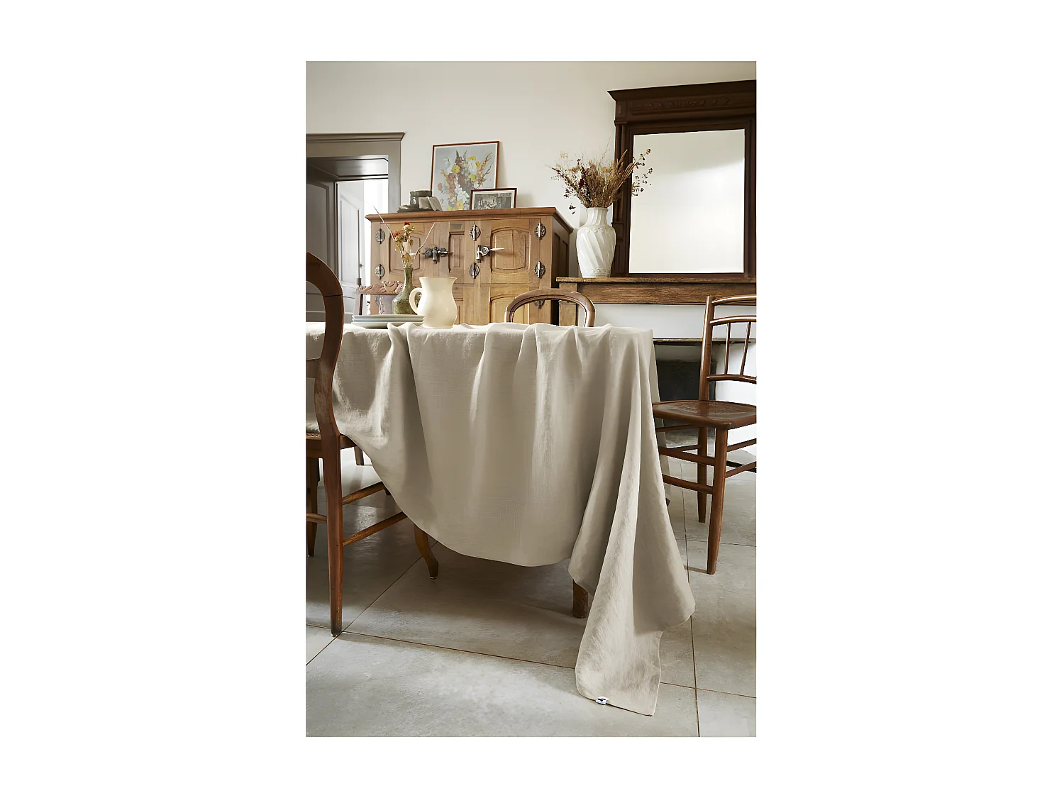 Nappe de table "Soline" 170 x 250 cm Lin lavé
