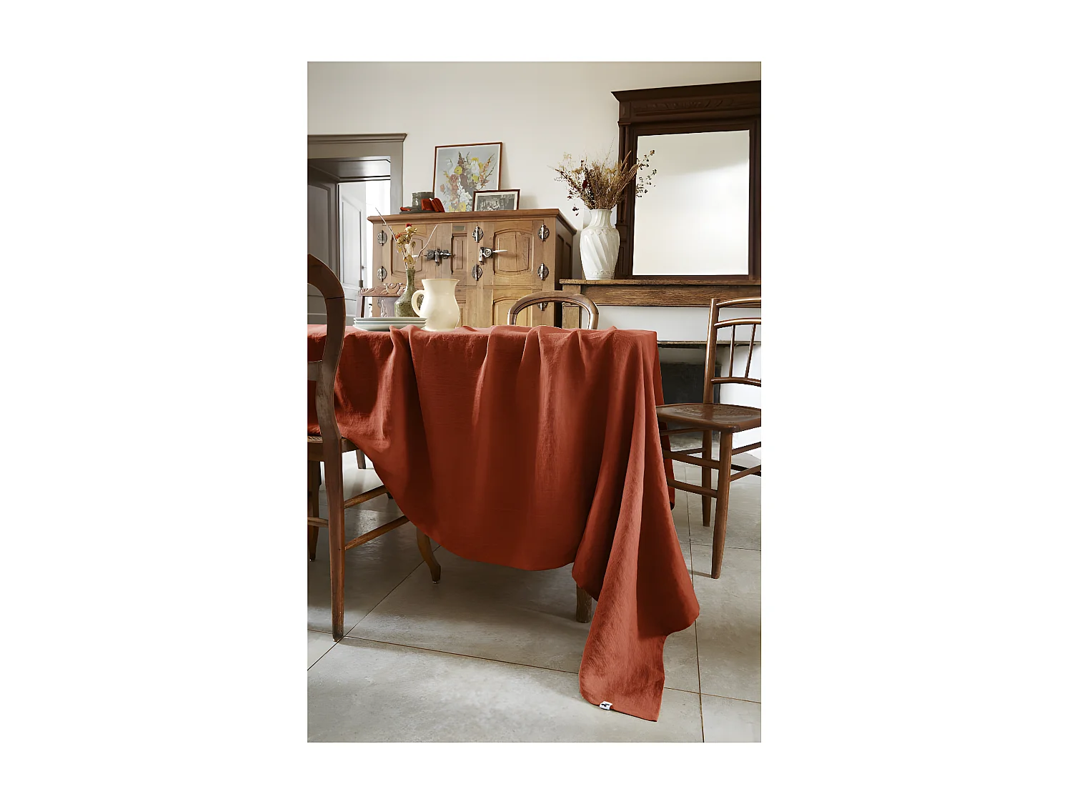 Nappe de table "Soline" 170 x 250 cm Lin lavé