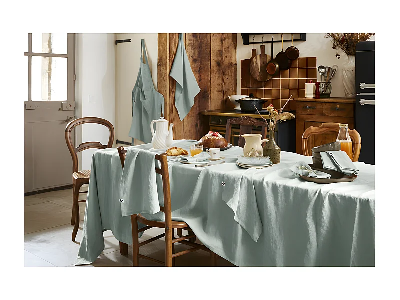 Nappe de table "Soline" 170 x 250 cm Lin lavé