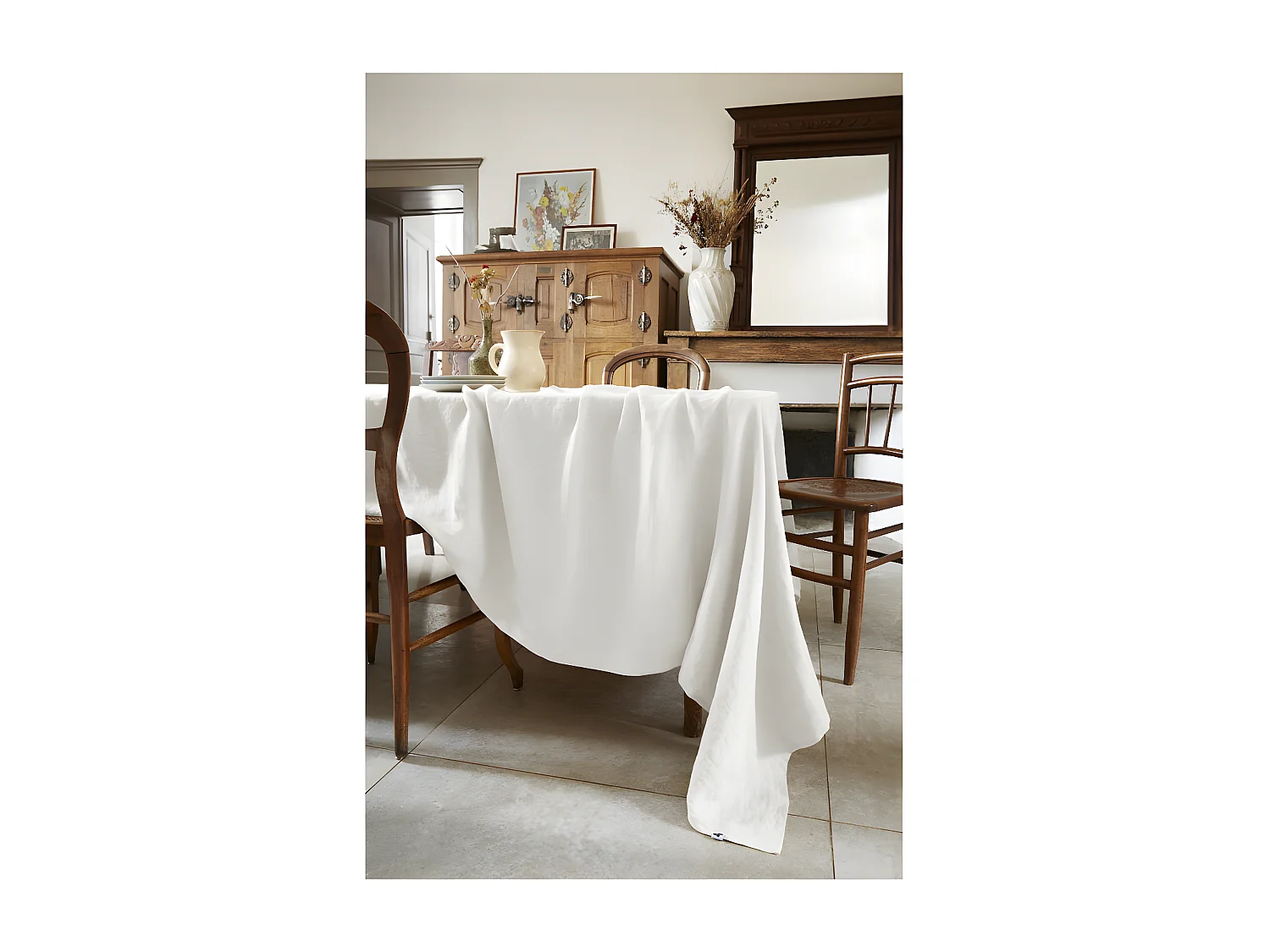 Nappe de table "Soline" 170 x 250 cm Lin lavé
