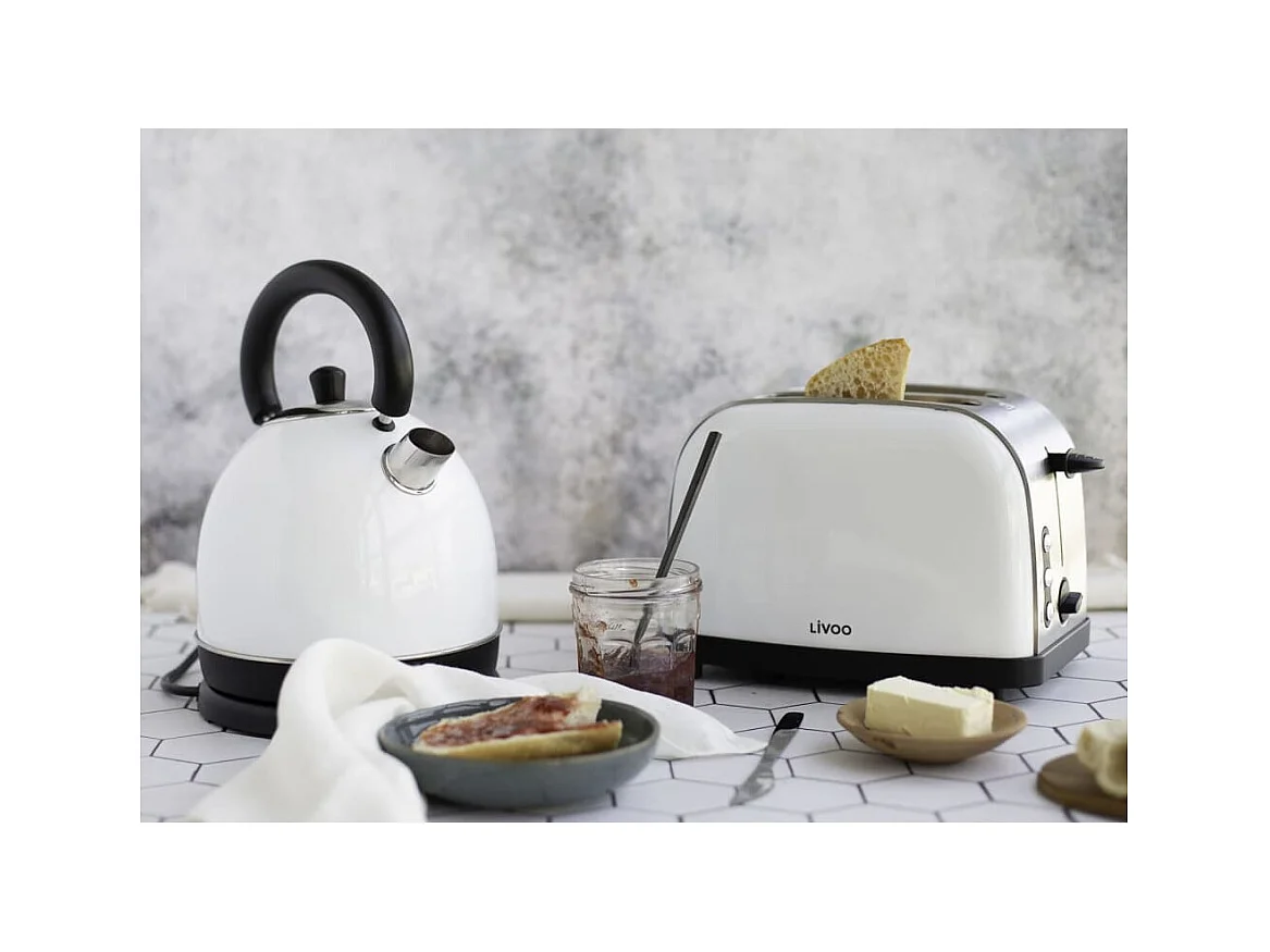 Set petit déjeuner Vintage Blanc