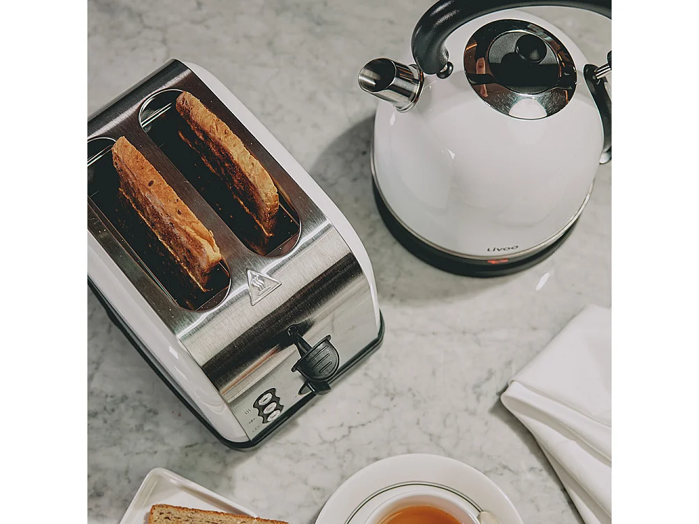 Set petit déjeuner Vintage Blanc