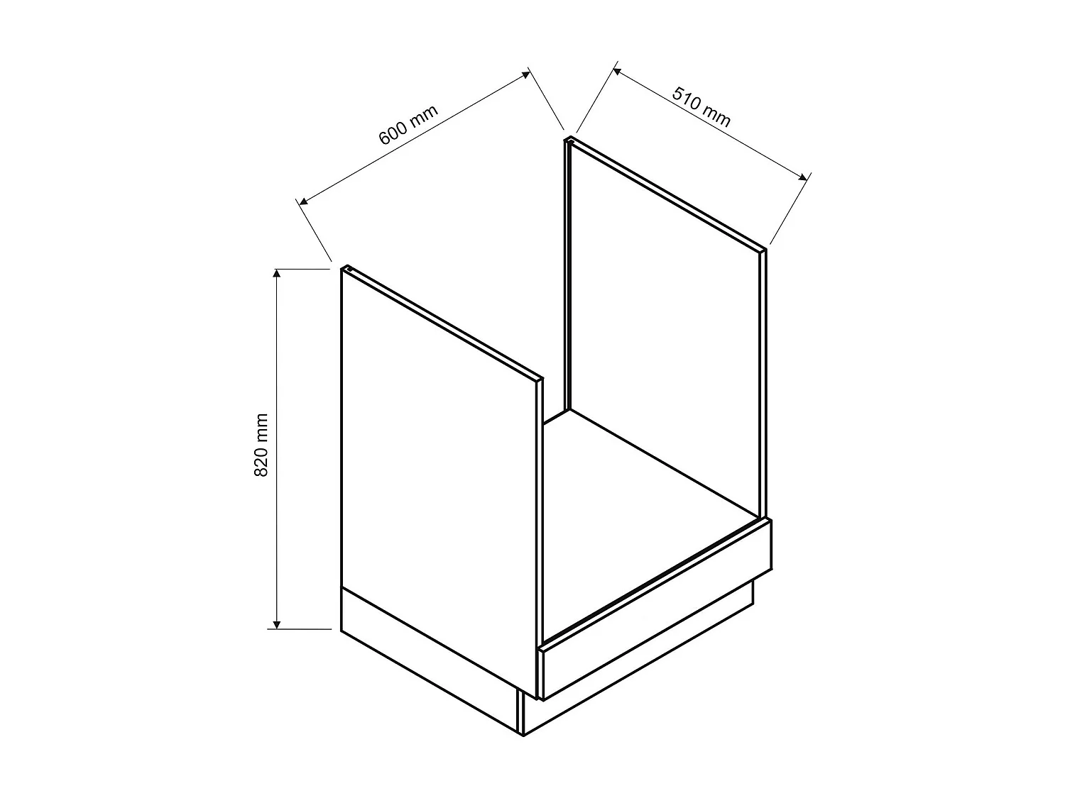 Cuisine complète ISYA 6 éléments couleur Noir/Chêne Artisan - Longueur 200/200 cm