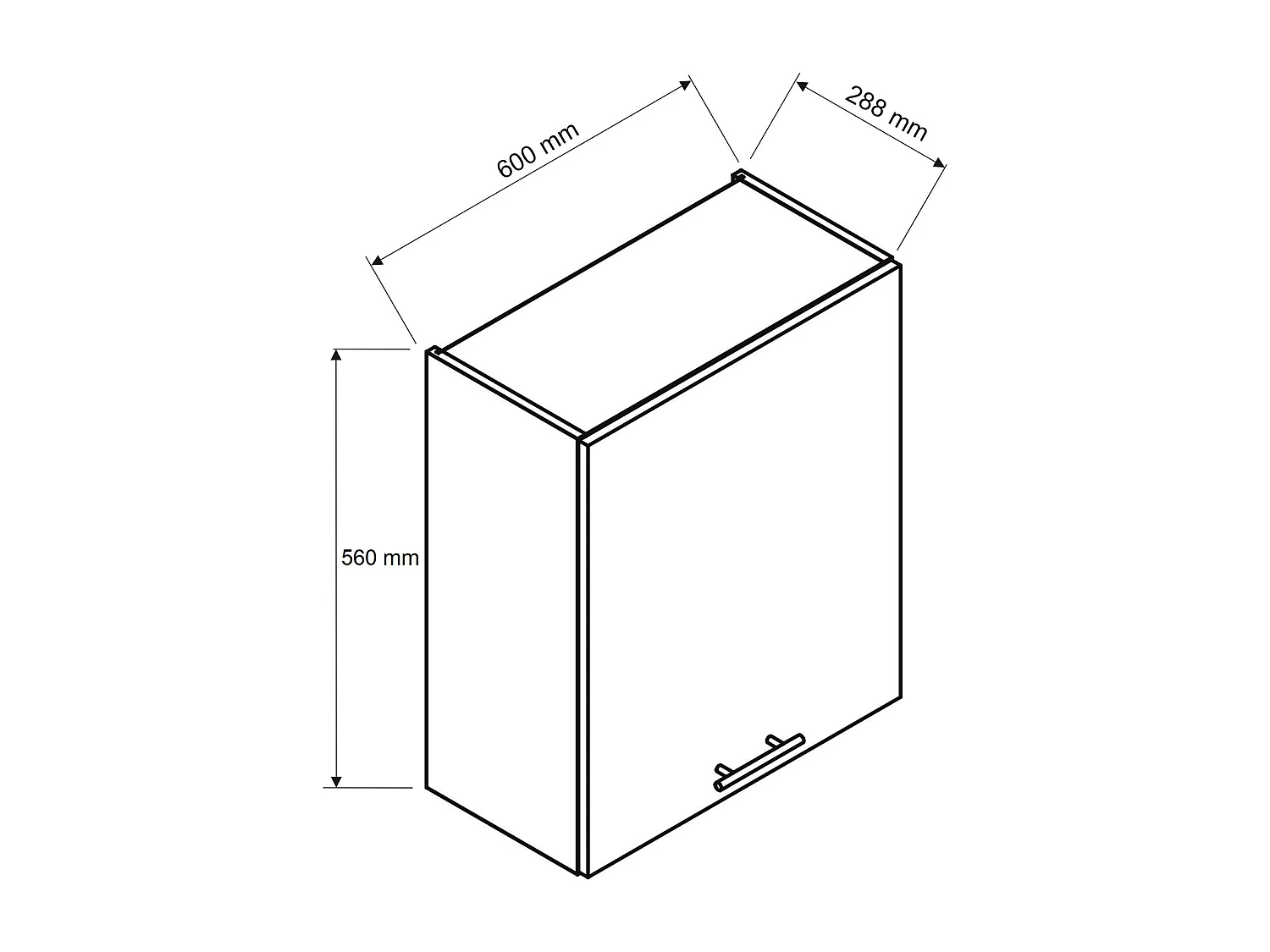 Cuisine complète MILA 8 éléments couleur chêne Artisan avec plan de travail inclus - Longueur 240 cm