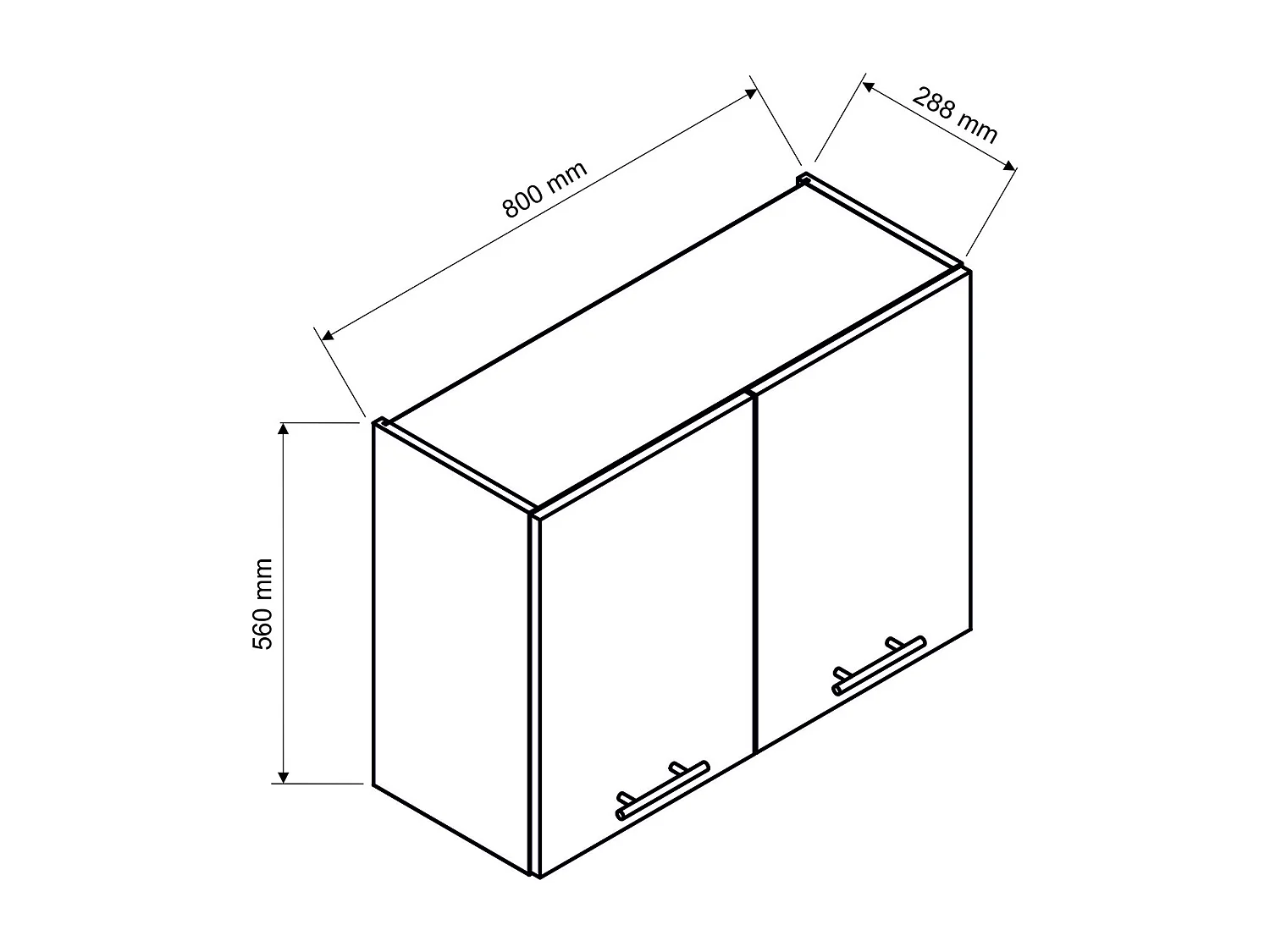 Cuisine complète MILA 8 éléments couleur chêne Artisan avec plan de travail inclus - Longueur 240 cm