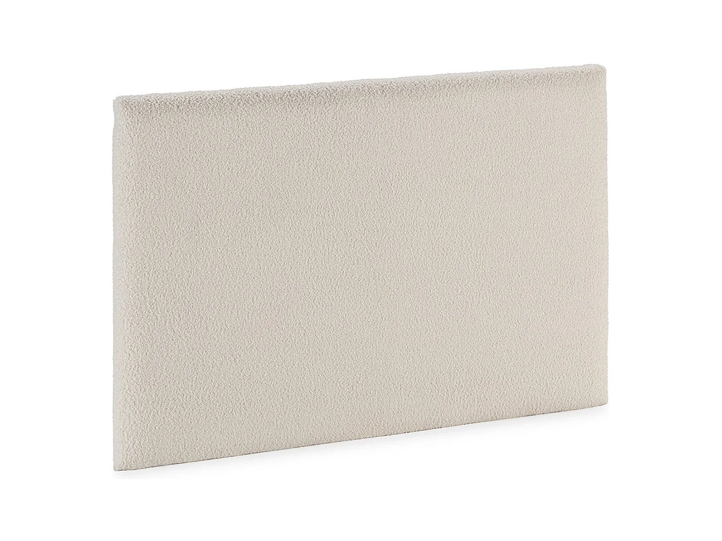 Tête de lit Niebla 90x60 cm Imitation tissu mouton beige