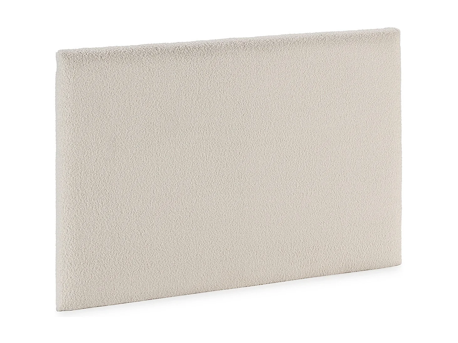 Tête de lit Niebla 90x60 cm Imitation tissu mouton beige