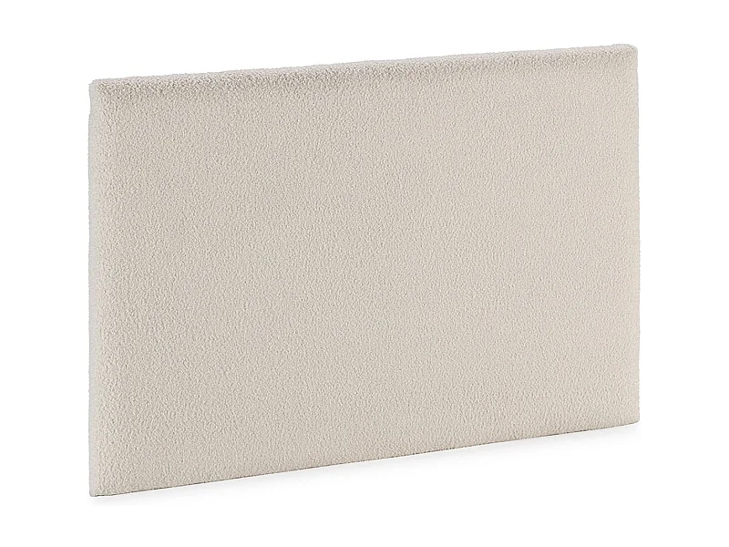 Tête de lit Niebla 90x60 cm Imitation tissu mouton beige