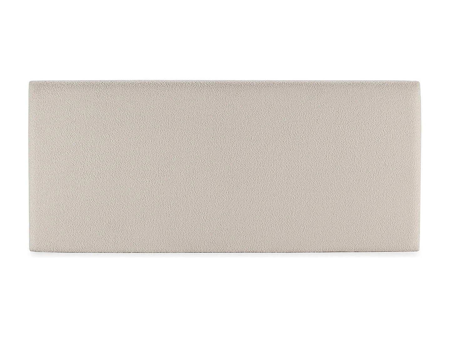 Cabecero Niebla 160x60 cm tela borreguito Beige