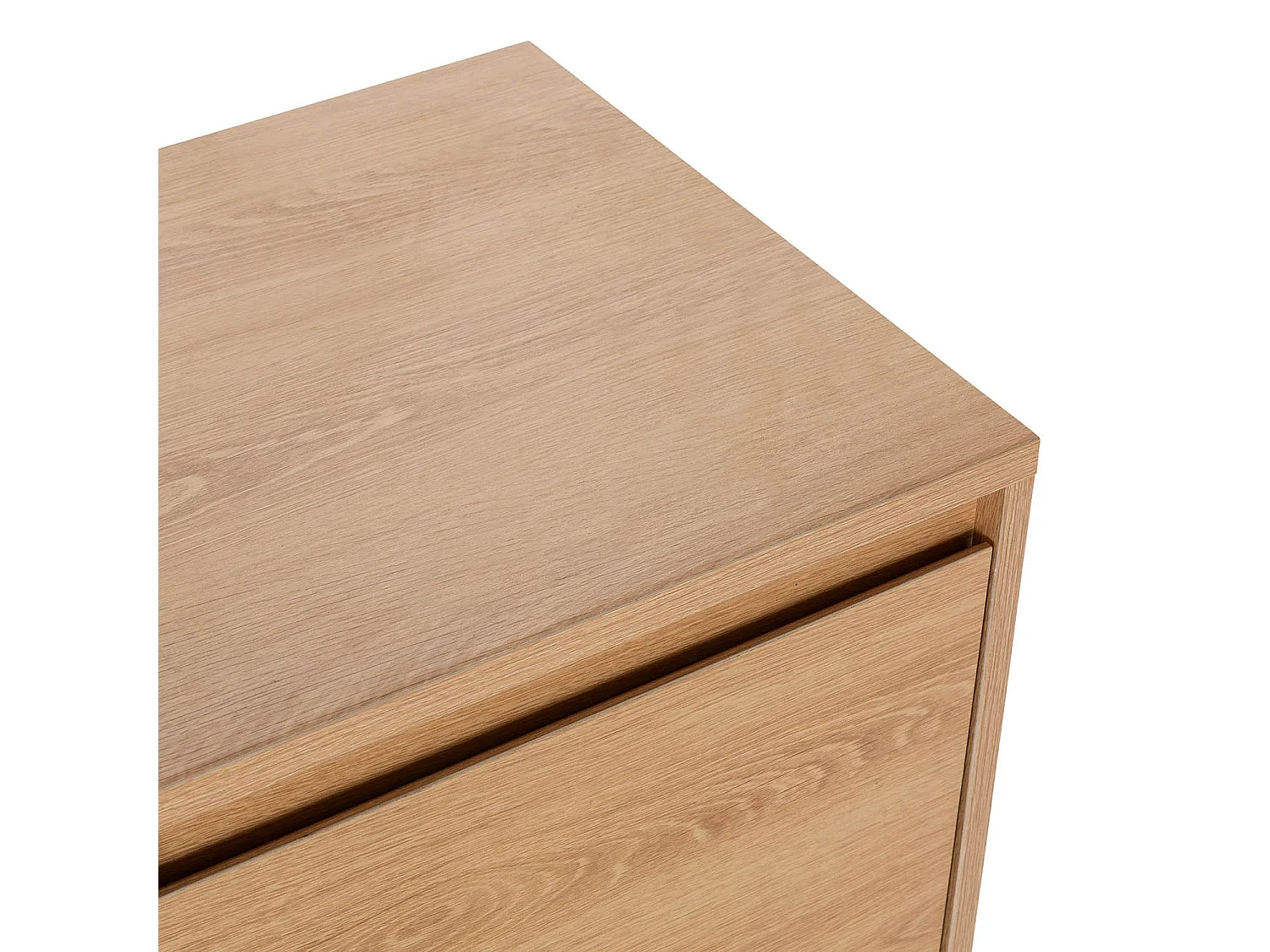 Mobile TV Tori 2 Ante 4 Fori, Colore Rovere, 160 cm