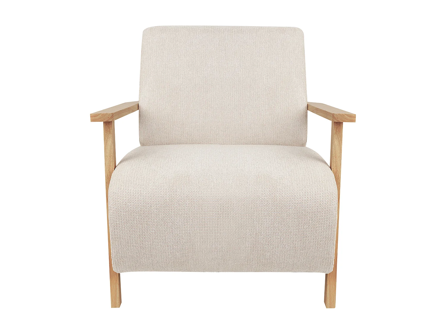 Fauteuil LESJA Tissu Beige clair
