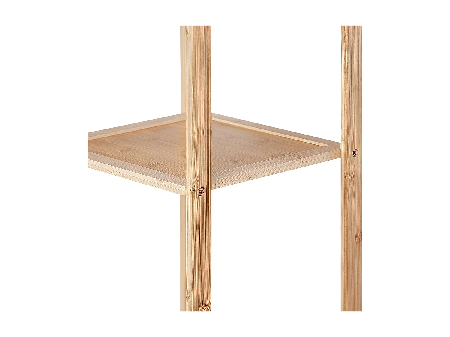 Bambusowy regał łazienkowy jasne drewno OWASSO