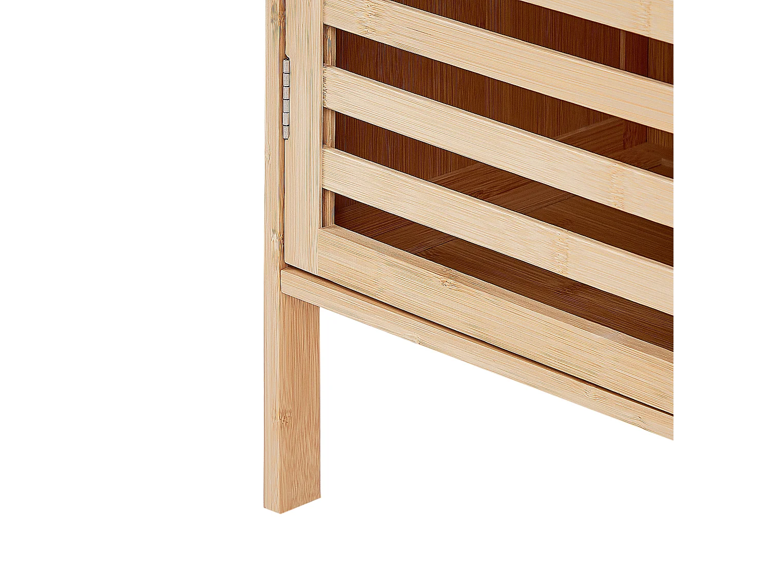 Bambusowy regał łazienkowy jasne drewno OWASSO