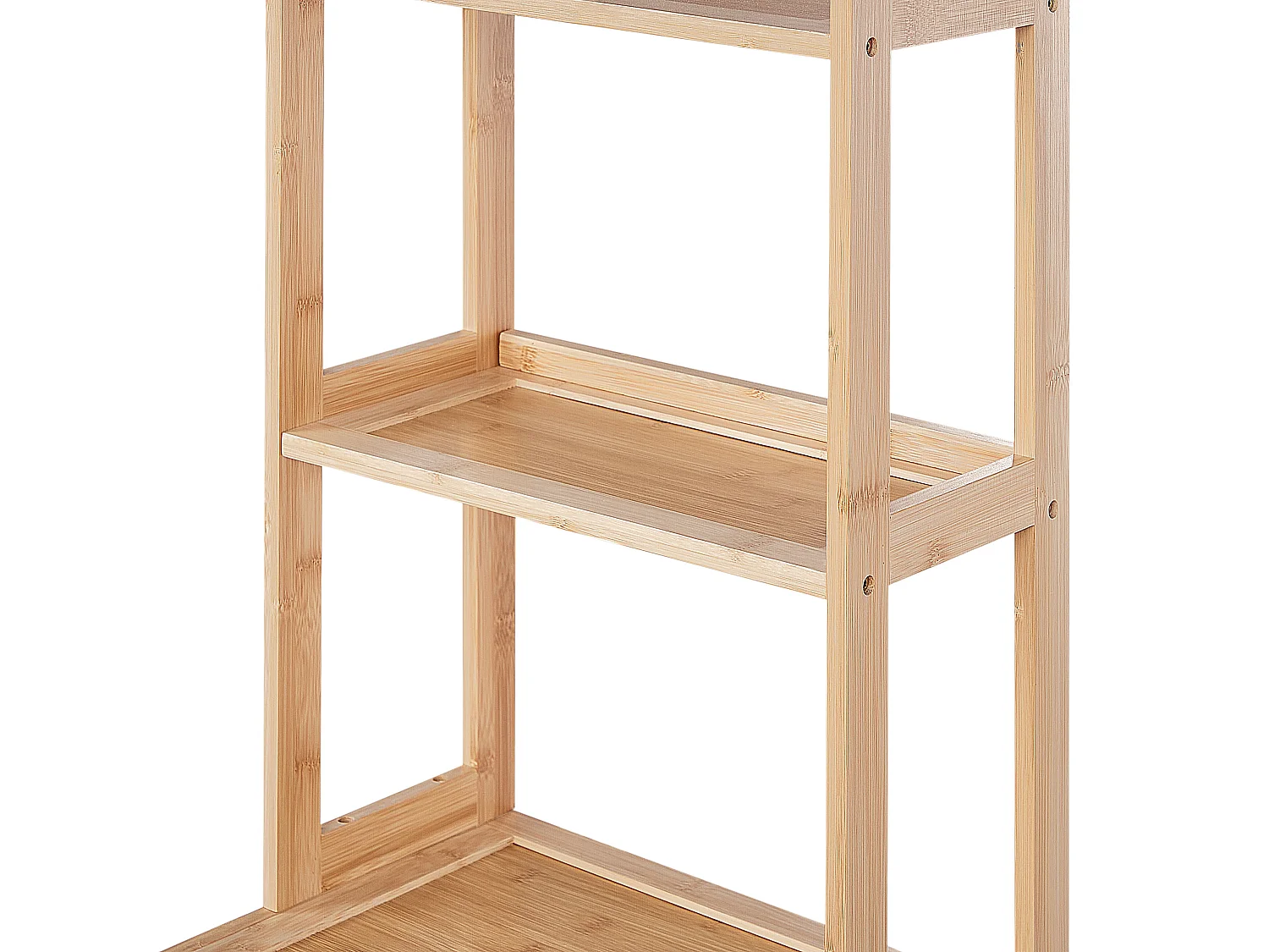 Regal LEHI Bambusholz Hellbraun