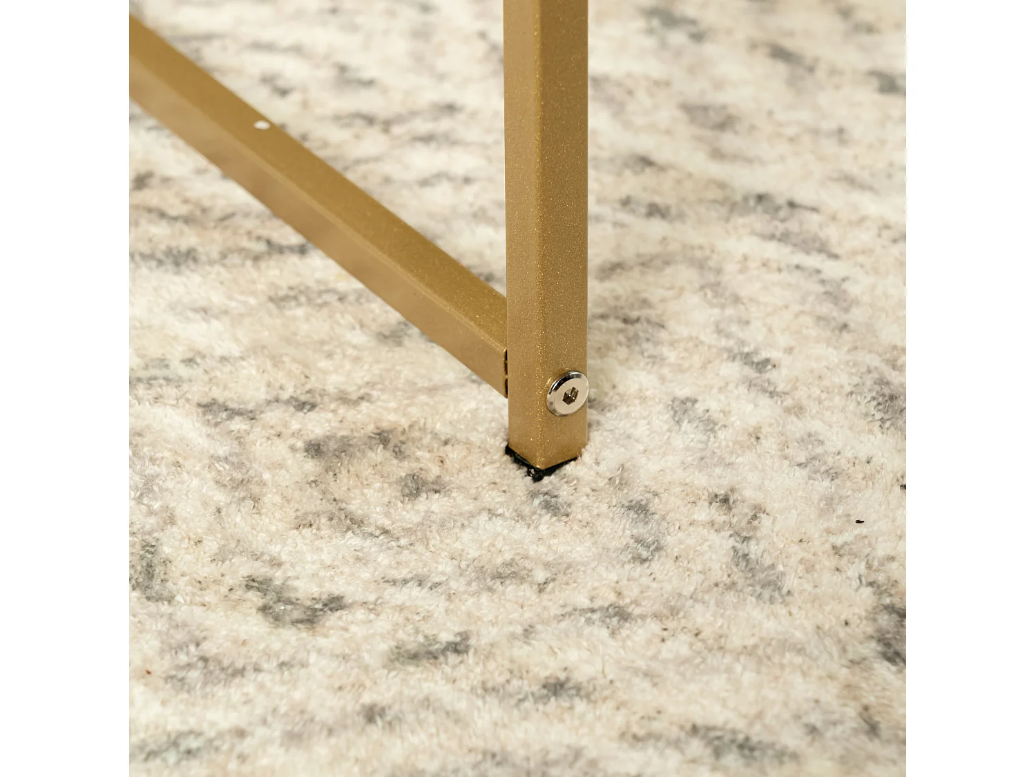 URBAN MEUBLE Mesa de centro de cristal verde, mesa baja redonda para salón, mesa auxiliar, grano de mármol, patas de metal dorado, 80*80*45 cm