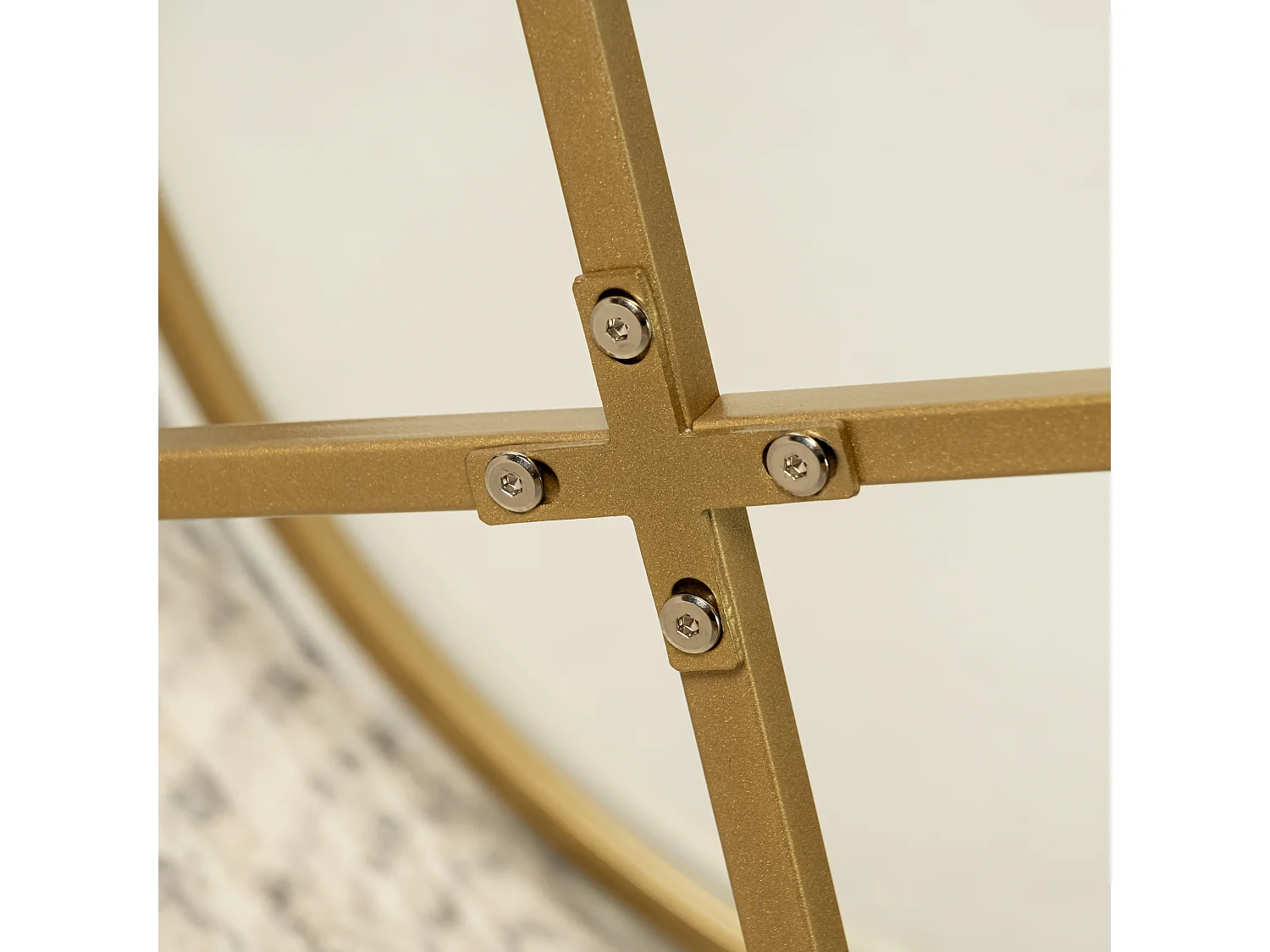 URBAN MEUBLE Mesa de centro de cristal verde, mesa baja redonda para salón, mesa auxiliar, grano de mármol, patas de metal dorado, 80*80*45 cm