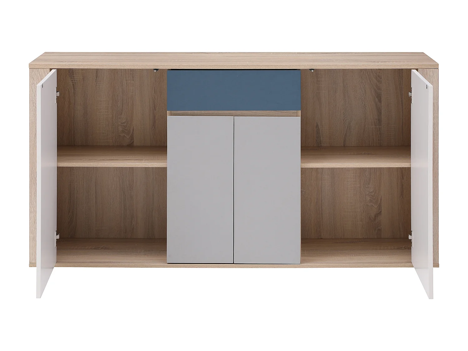 Sideboard mit 4 Türen & 1 Schublade - Mehrfarbig - FILUTIA