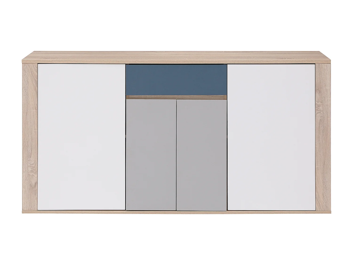Sideboard mit 4 Türen & 1 Schublade - Mehrfarbig - FILUTIA