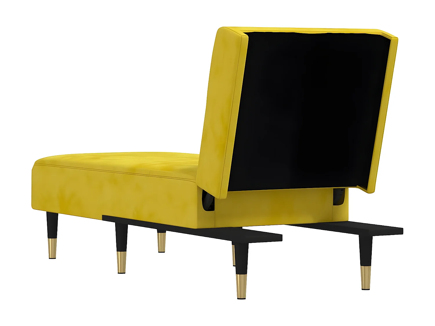 Bain de soleil jaune velours FR26615