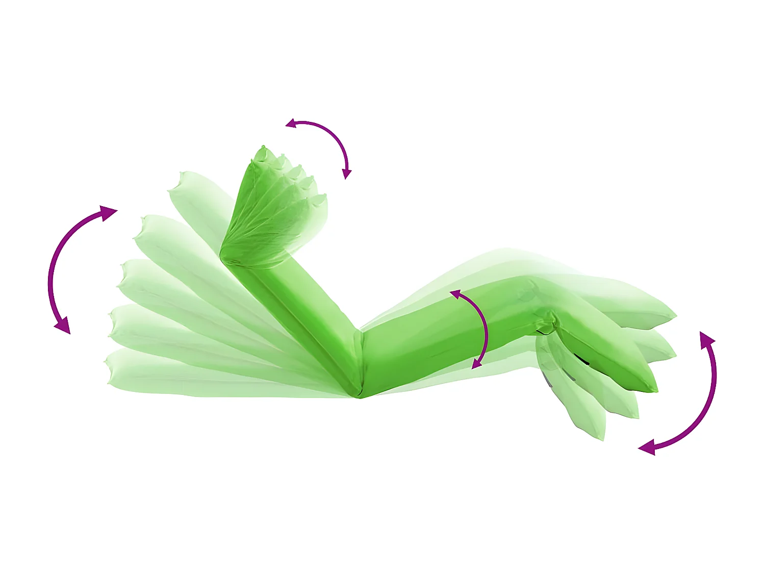 Tumbona plegable de tela Oxford verde ES168099