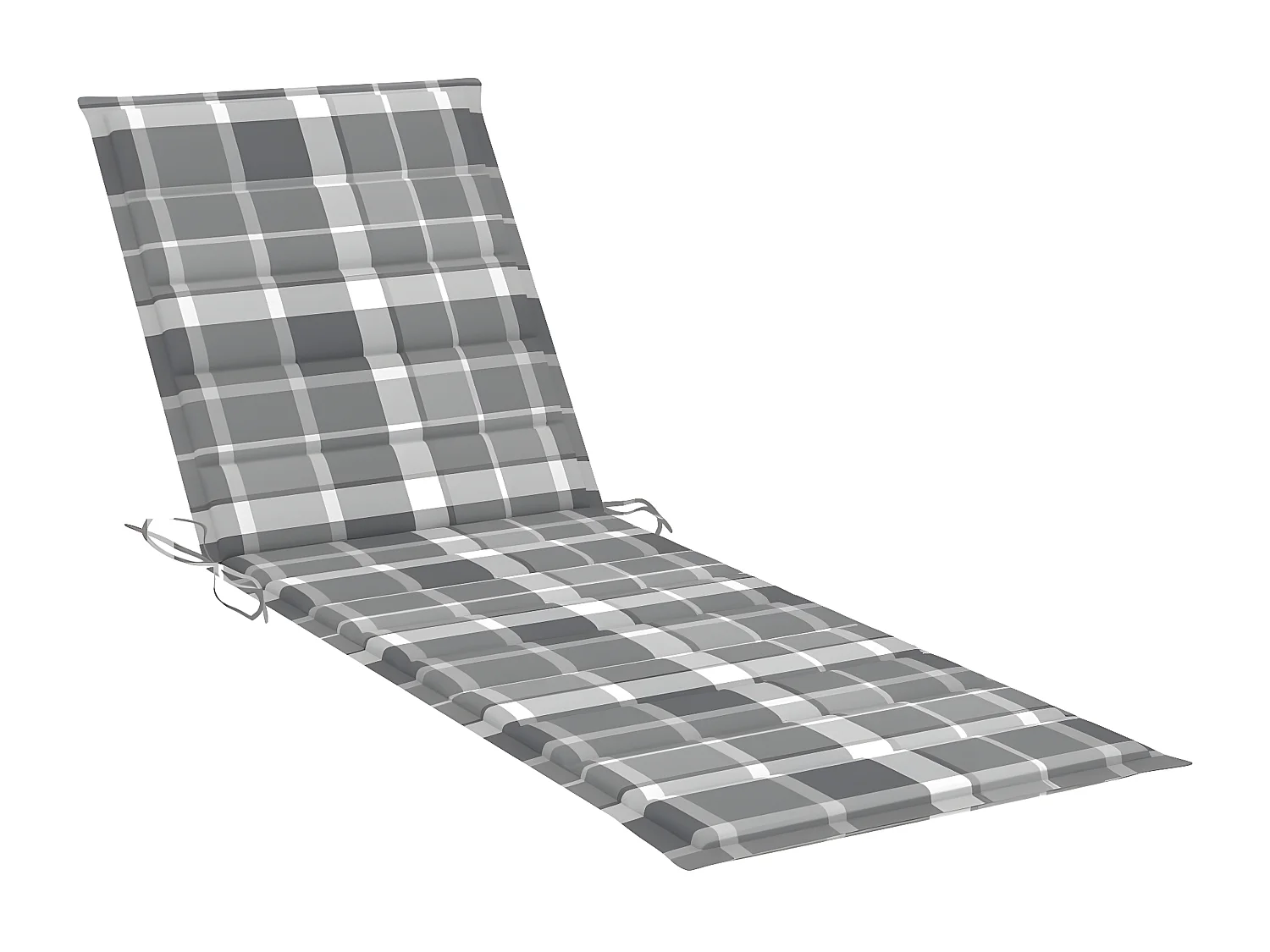 Bain de soleil double avec coussins Bois de pin imprégné FR57393