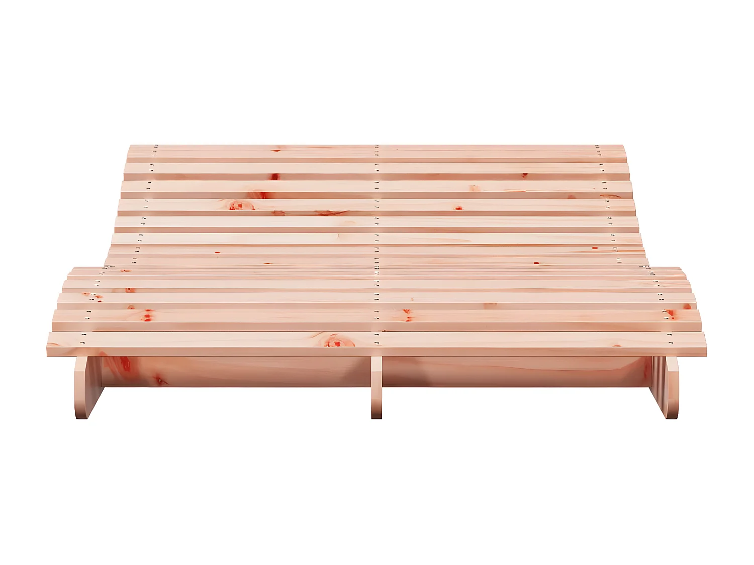 Ligbed 205x110x31,5 cm massief douglashout BE450849