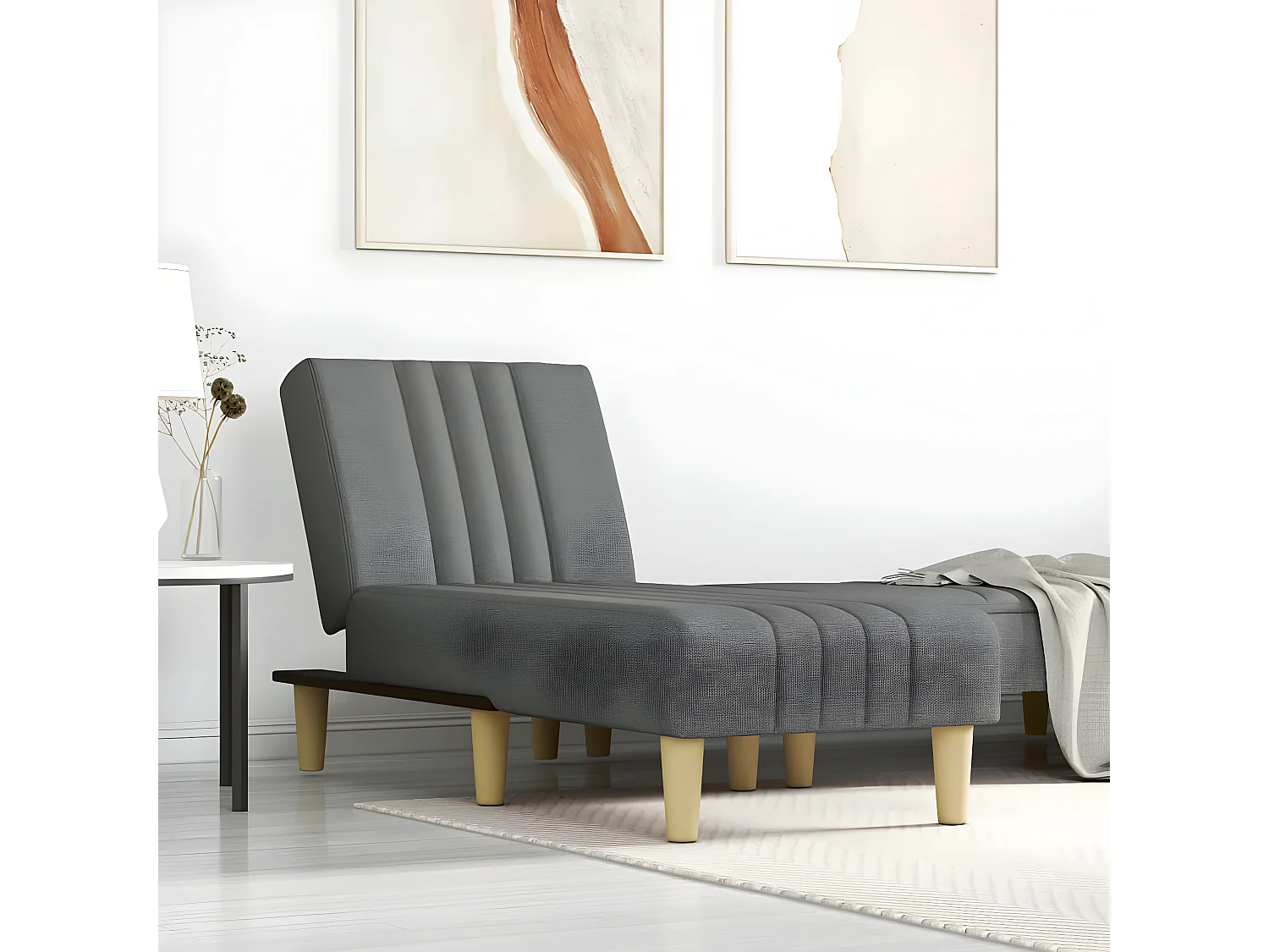 Bain de soleil gris foncé tissu FR70057