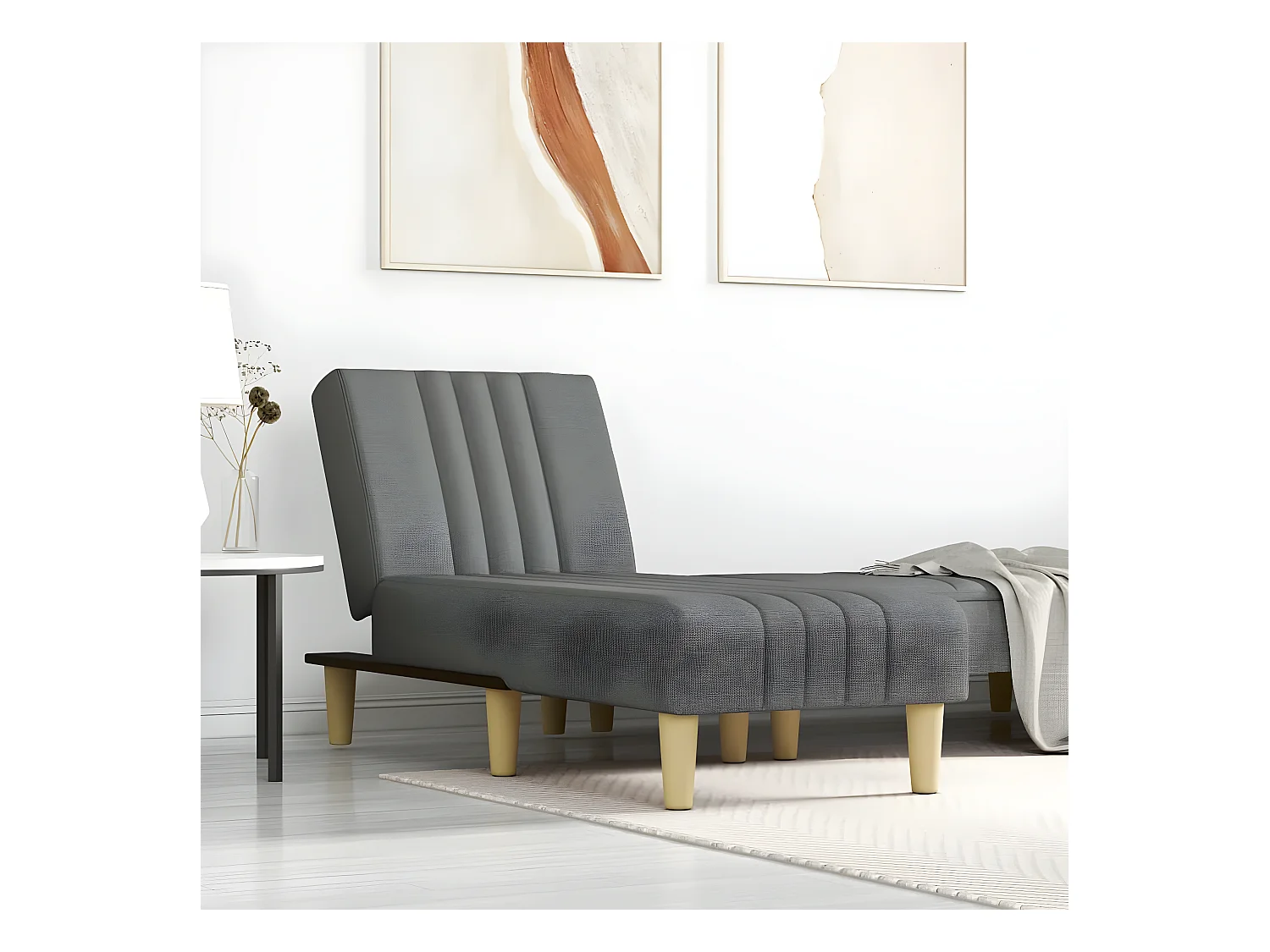 Bain de soleil gris foncé tissu FR70057