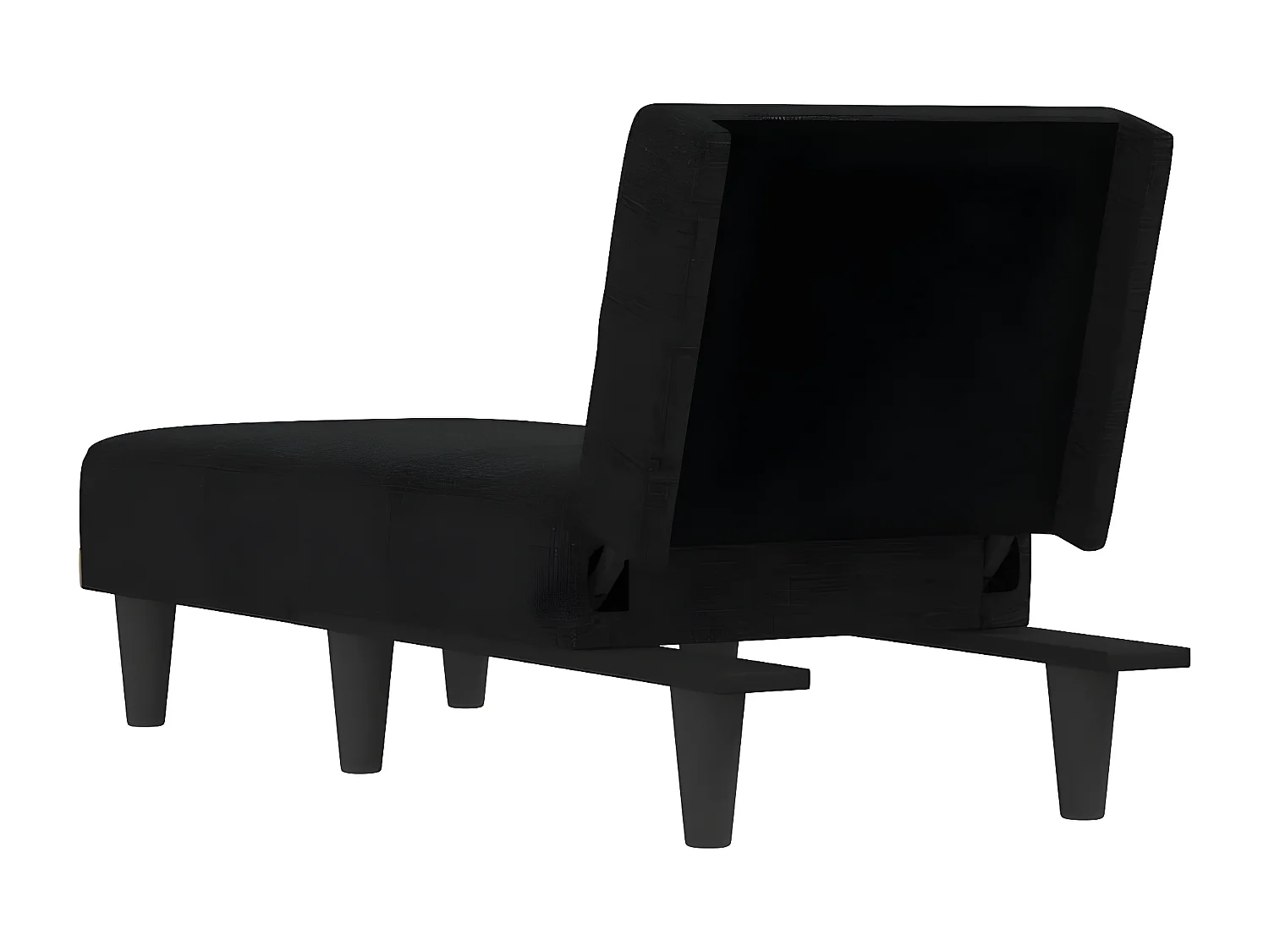 Sofá diván de tela negro ES950959