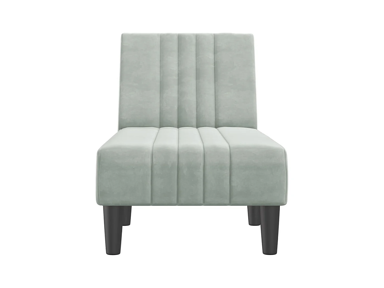 Bain de soleil gris clair velours FR73528