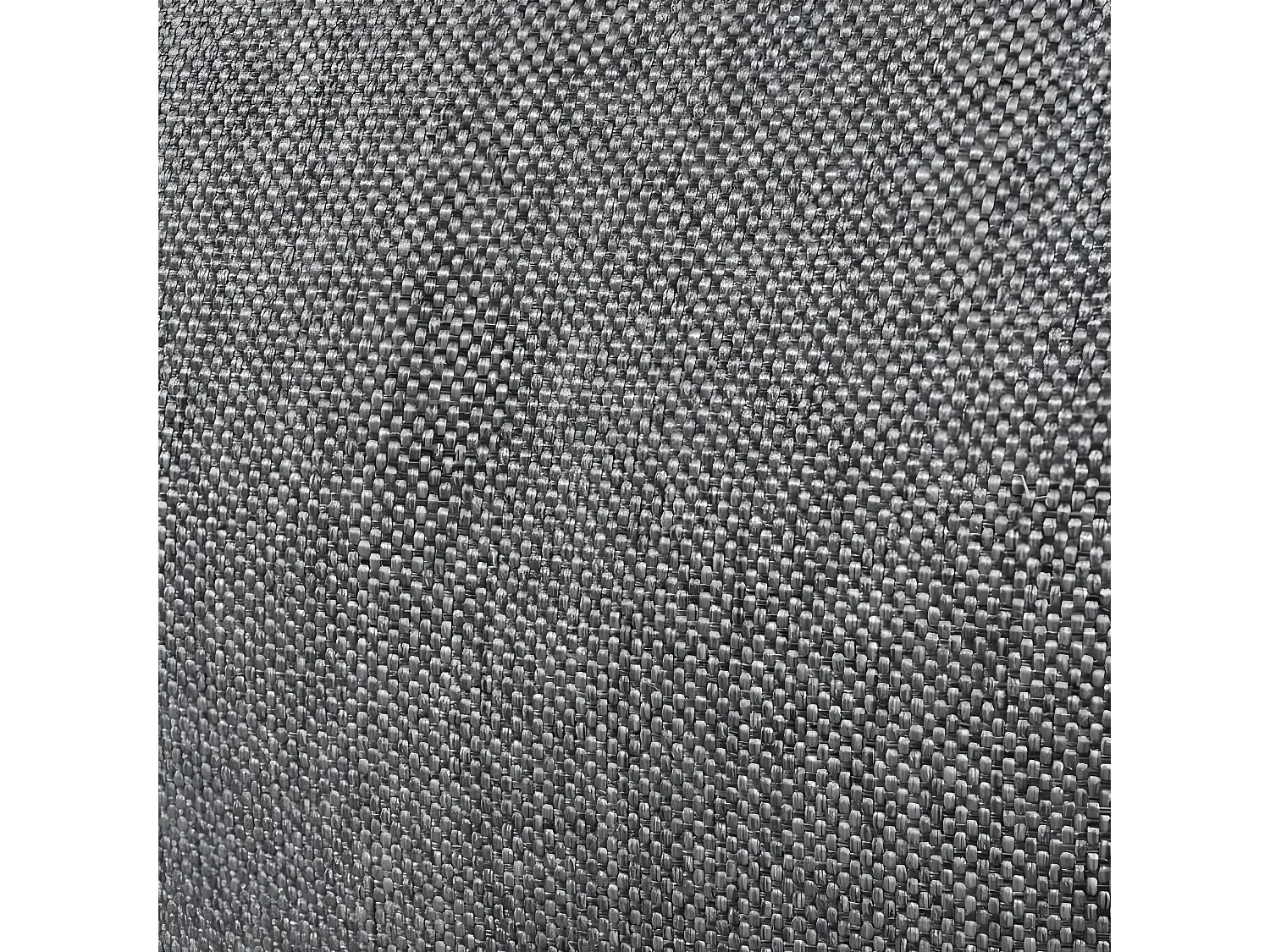 Bain de soleil pliable de sol Gris Tissu FR29125