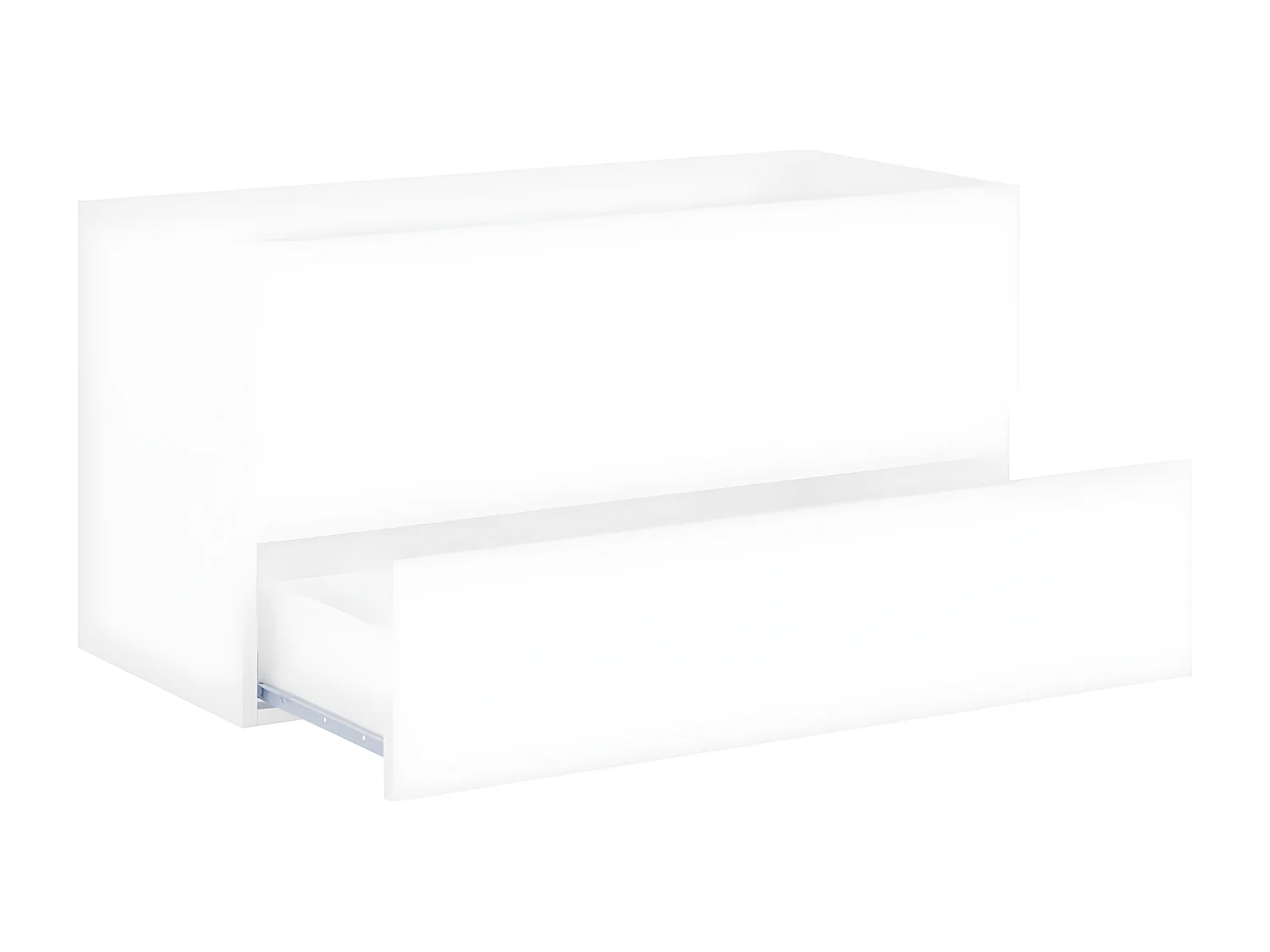 Mueble con lavabo madera de ingeniería blanco ES830833